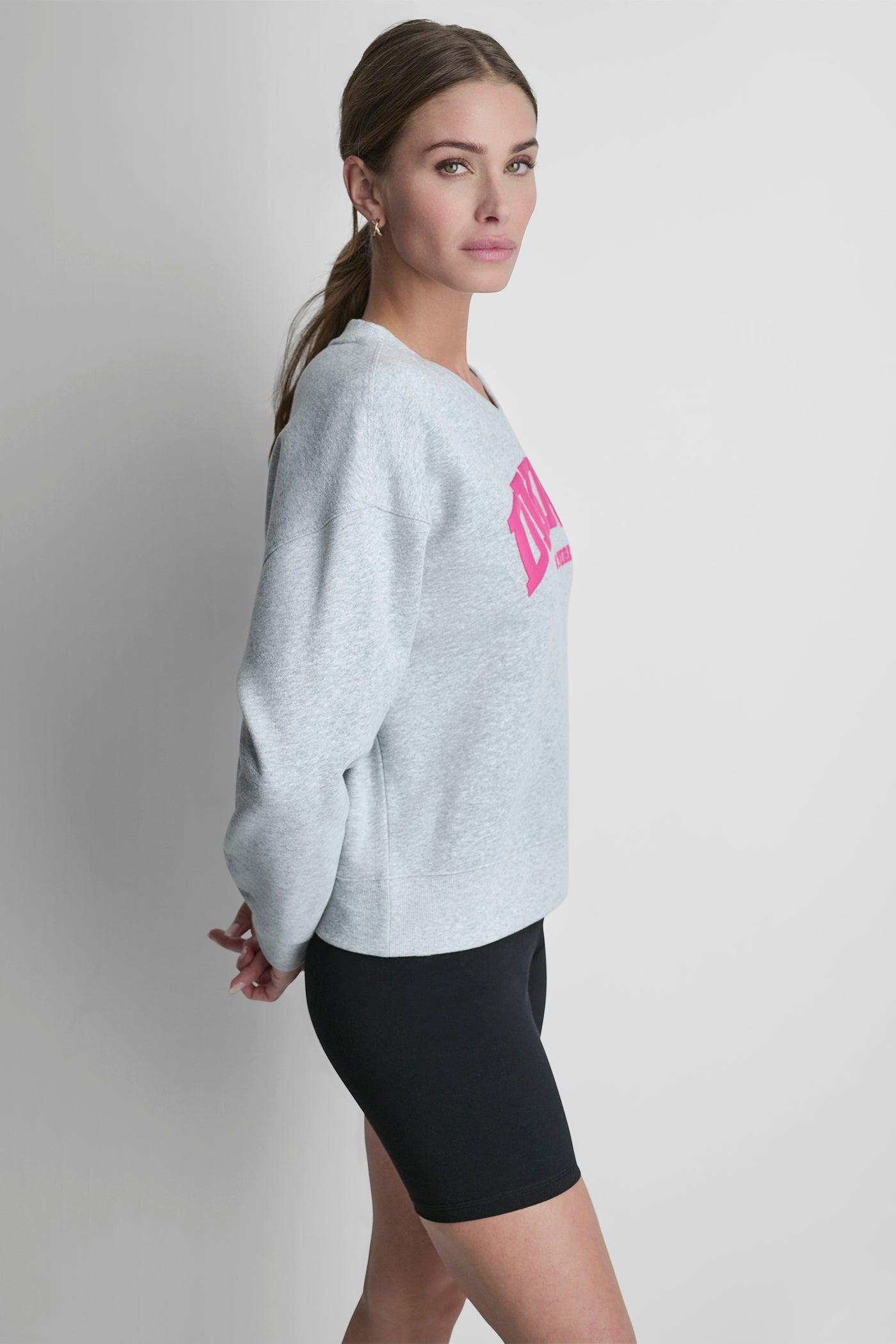 PUFF VARSITY LOGO V-NECK PULLOVER Product Image