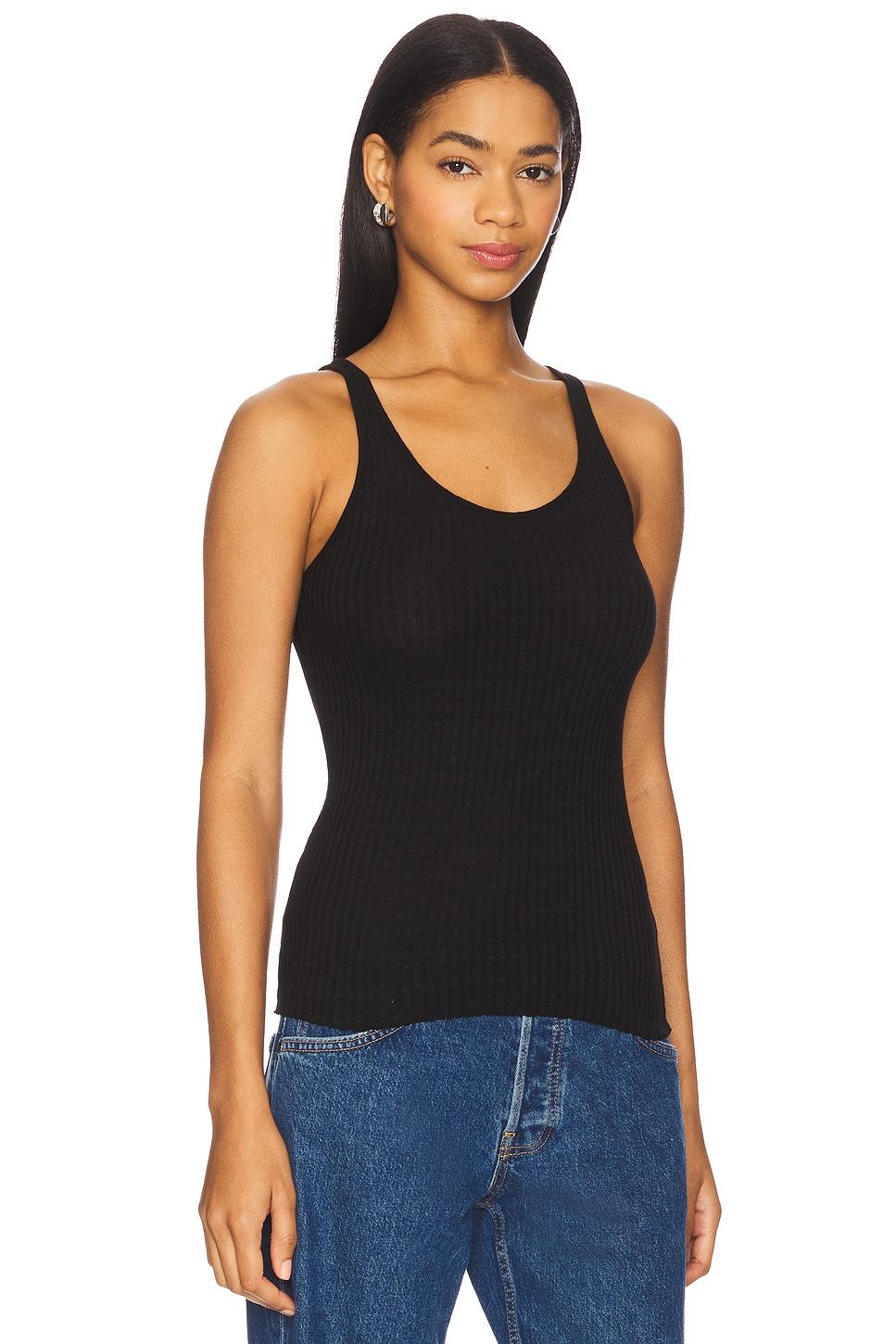 Military Rib Slim Tank Top Enza Costa Product Image