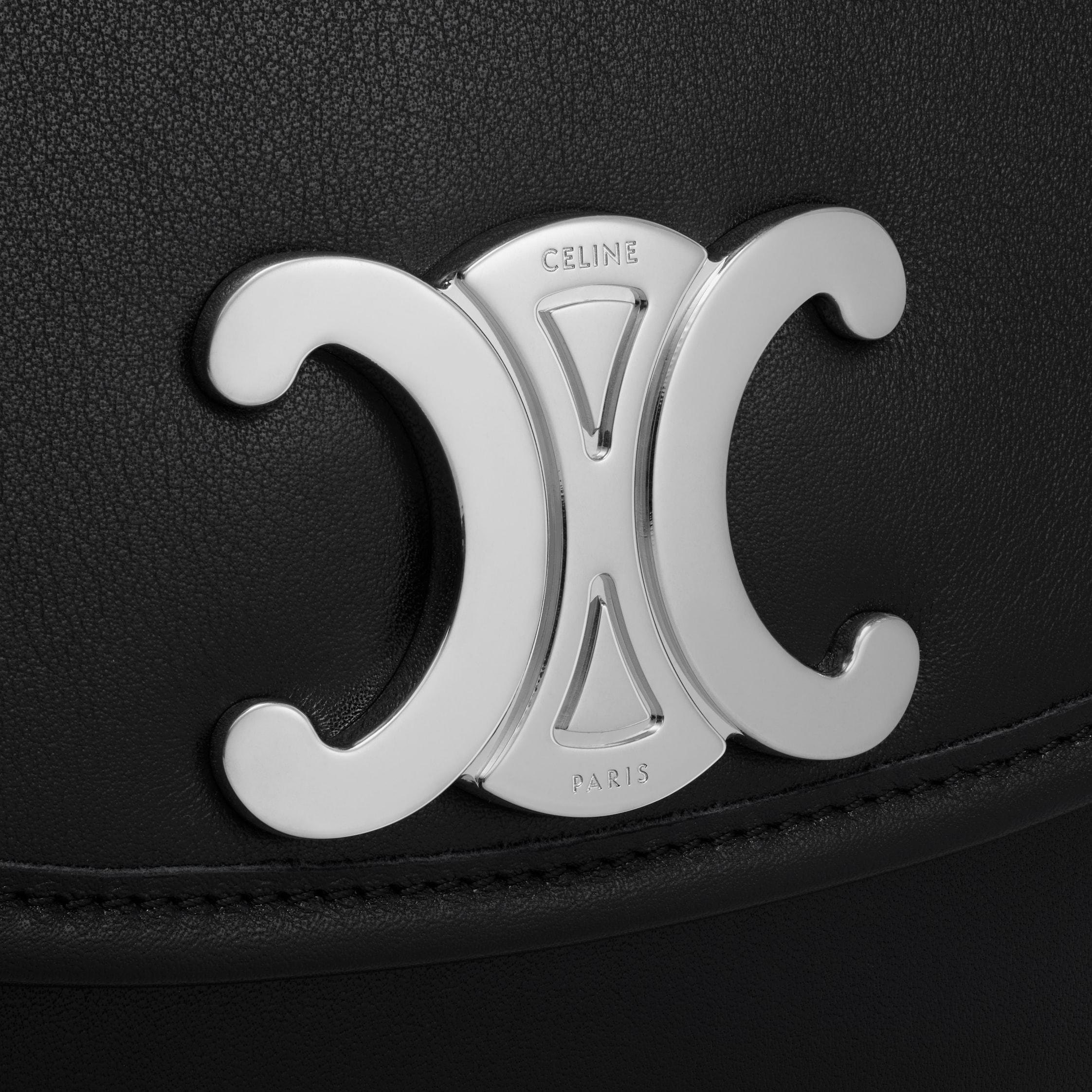 MEDIUM BESACE TRIOMPHE IN SUPPLE NATURAL CALFSKIN Product Image