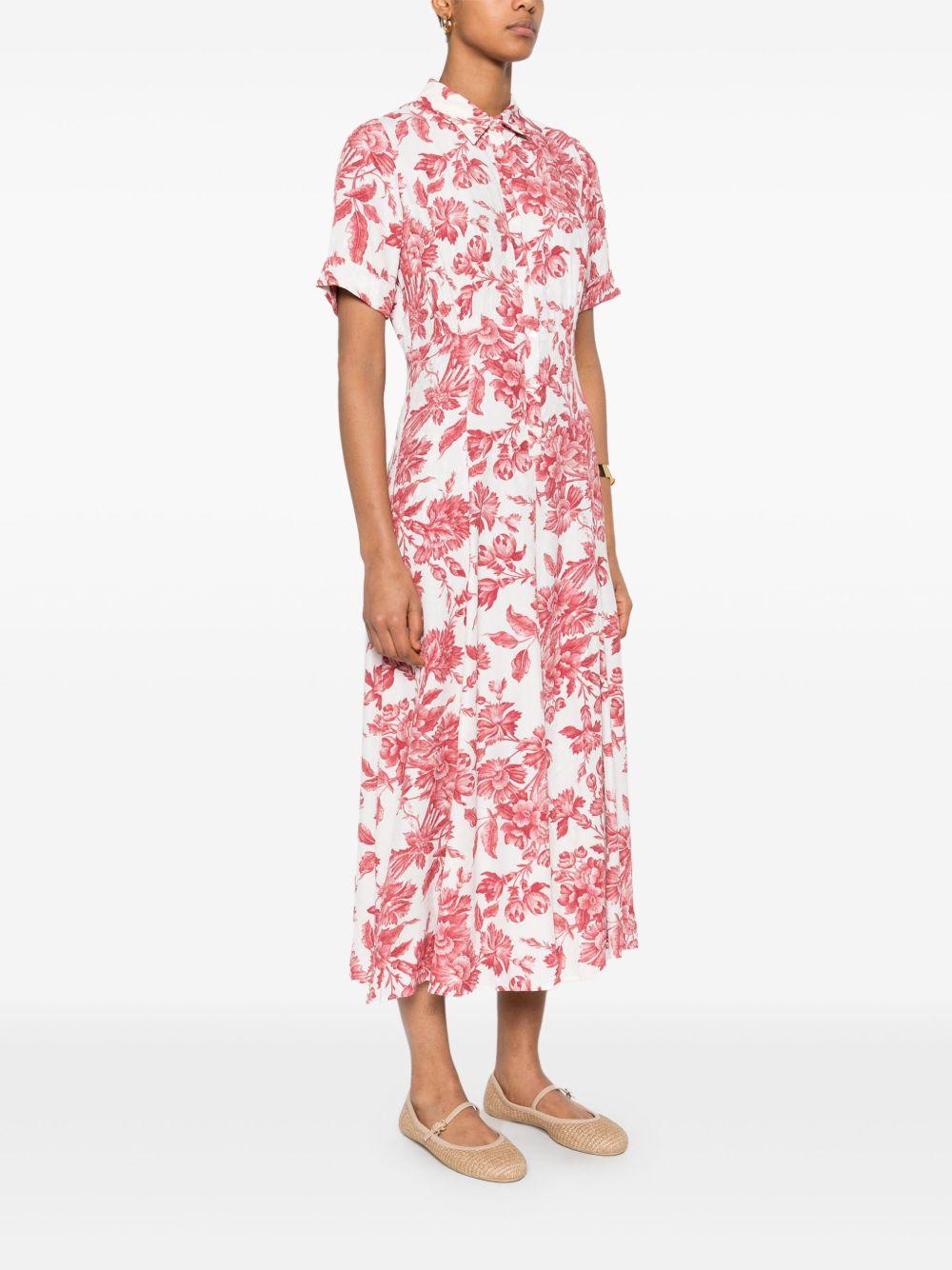 floral-print midi dress Product Image