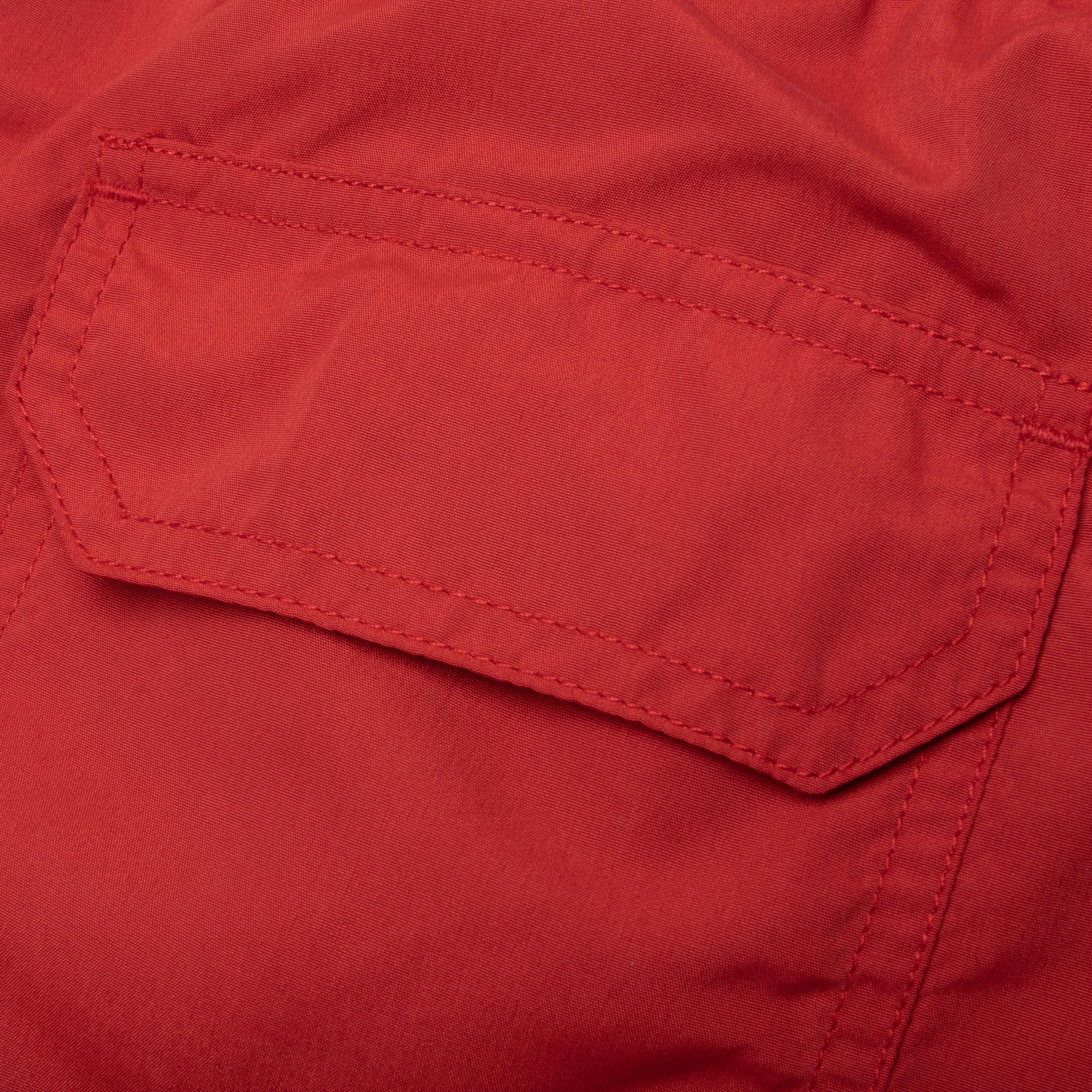Nylon Swim Shorts - Red Male Product Image