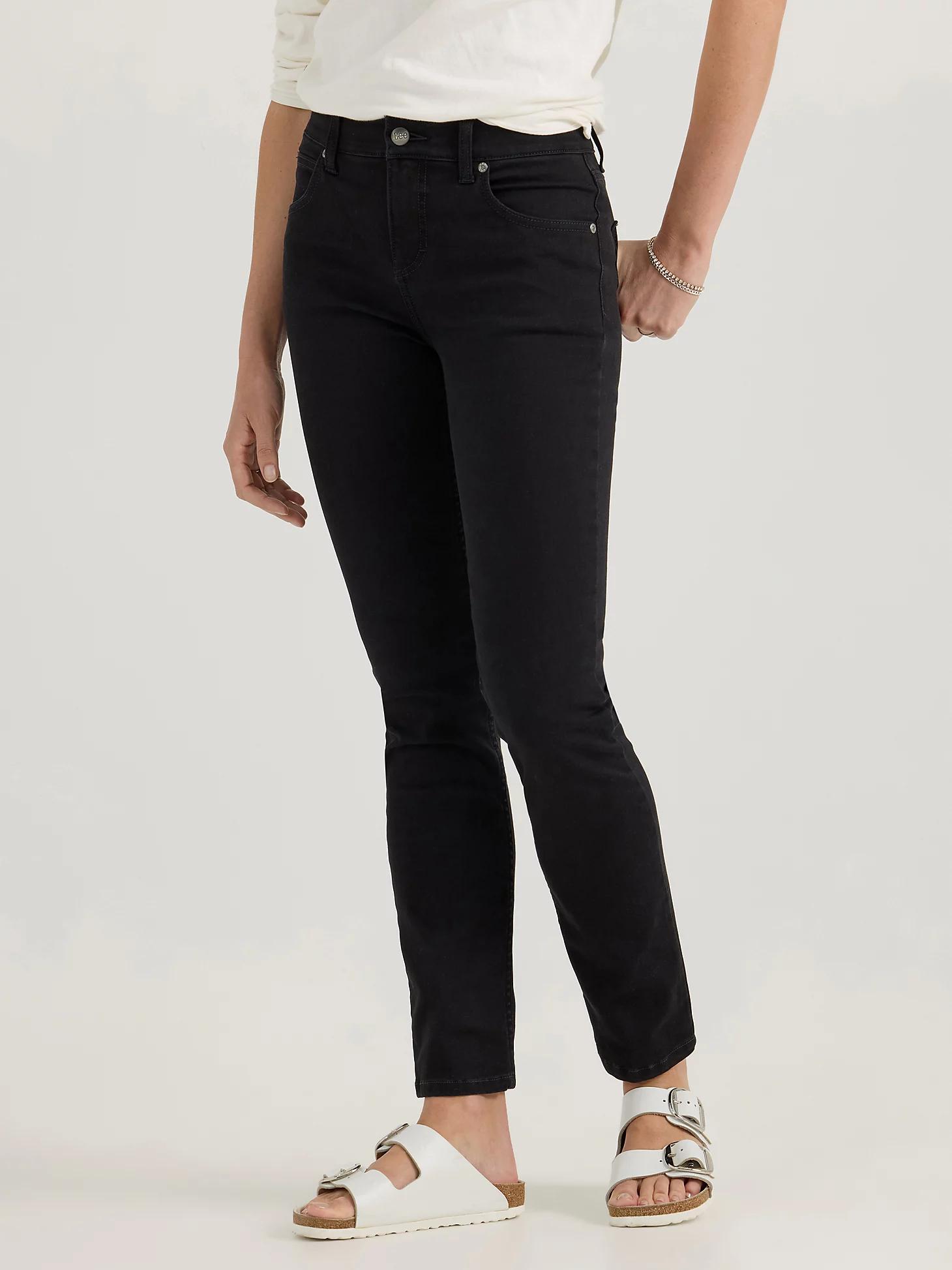 Women's Ultra Lux Comfort Flex Motion Slim Straight Jean with Ever Fit® | Women's Jeans | Lee® Product Image