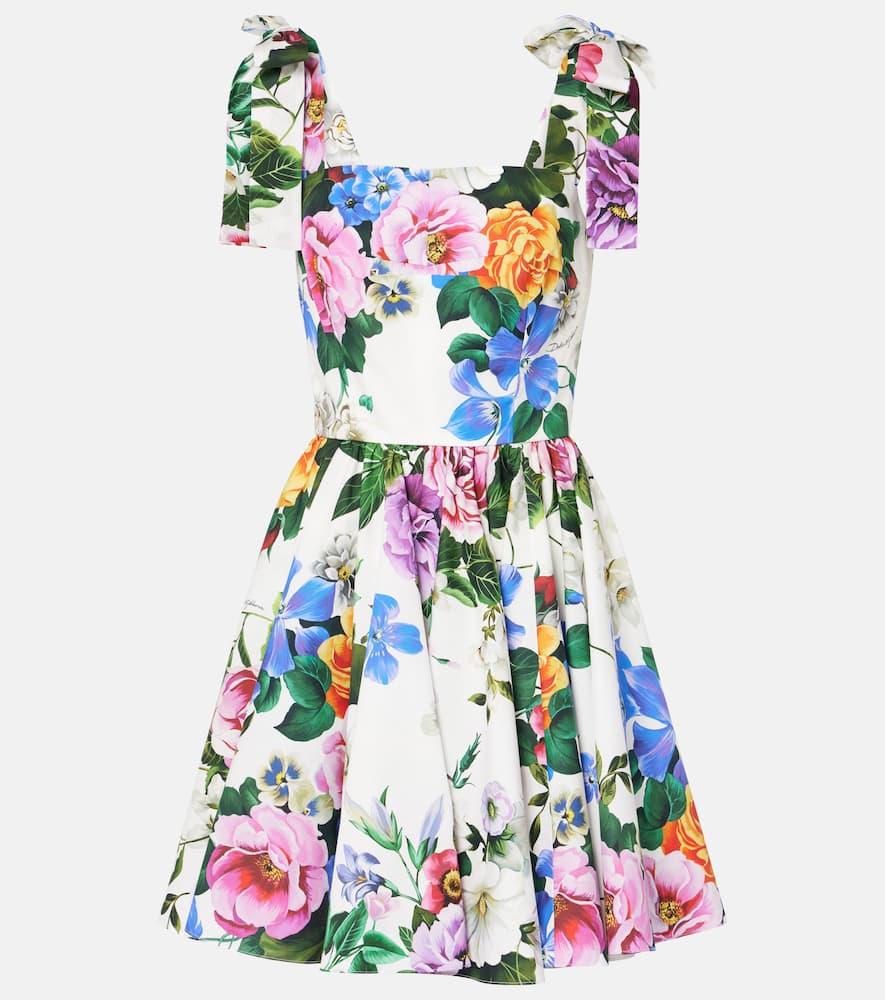 floral-print mini dress Product Image