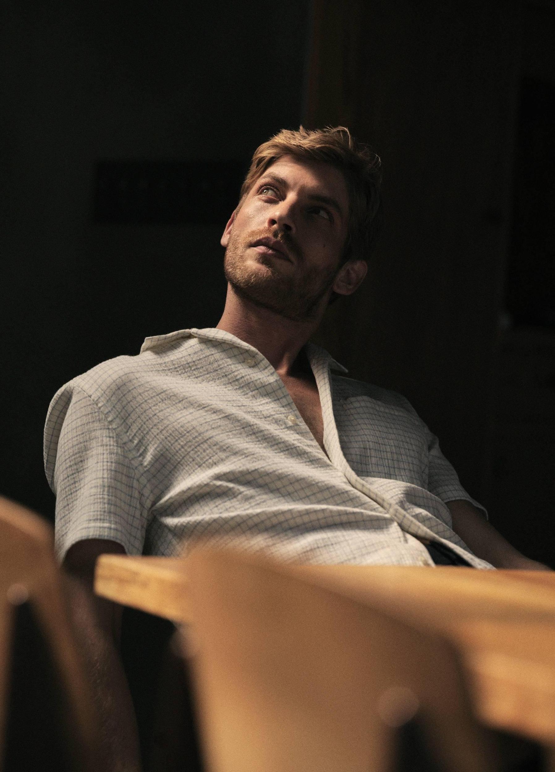 Provence Plaid Double-Face Italian Cotton Button-Front Shirt Product Image