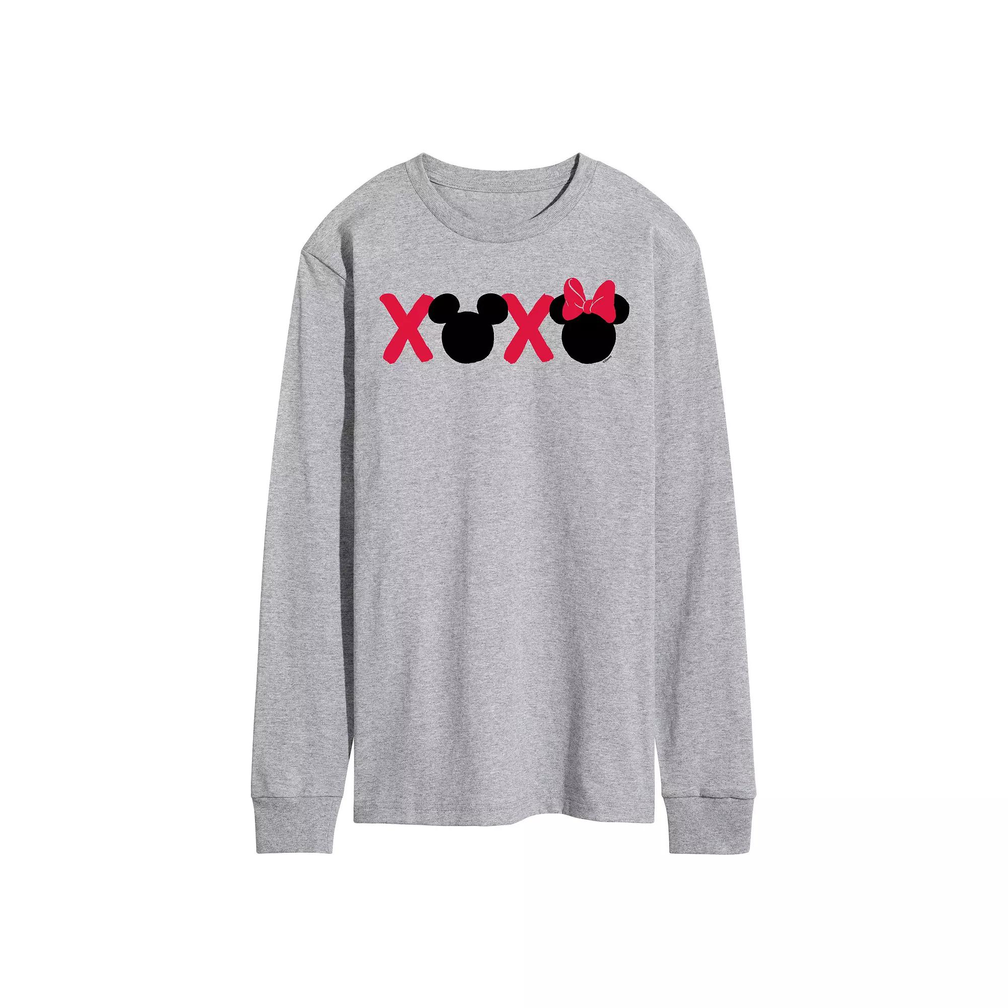 Disney's Mickey Mouse Men's Minnie XOXO Long Sleeve,  Product Image