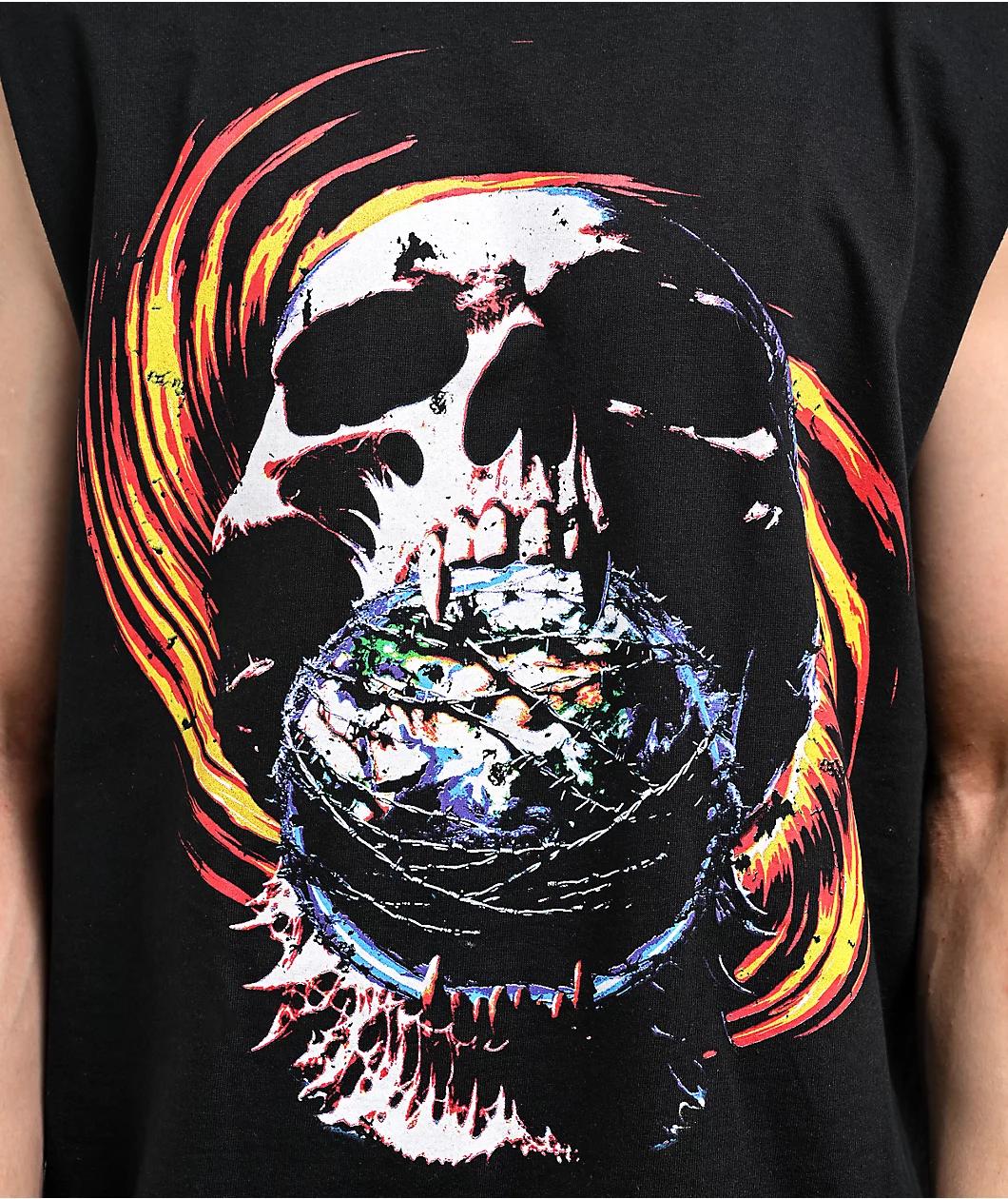 Vitriol Desecration Black Tank Top Product Image