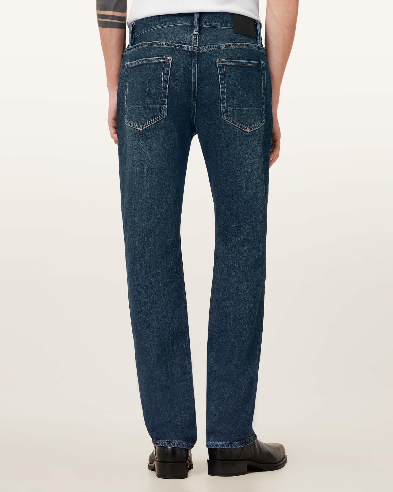 Iggy Slim Fit Denim Jeans Indigo Blue | ALLSAINTS US Product Image