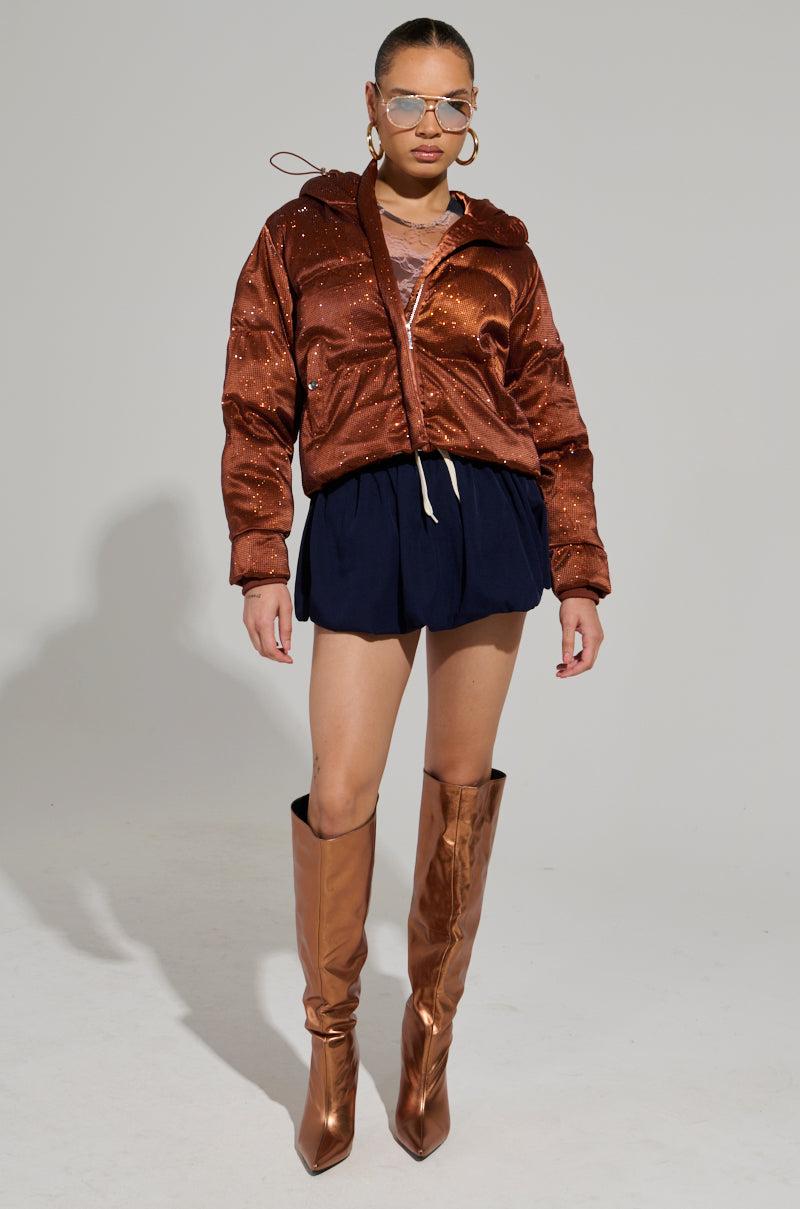 TALK IT OUT MINI SKIRT Product Image