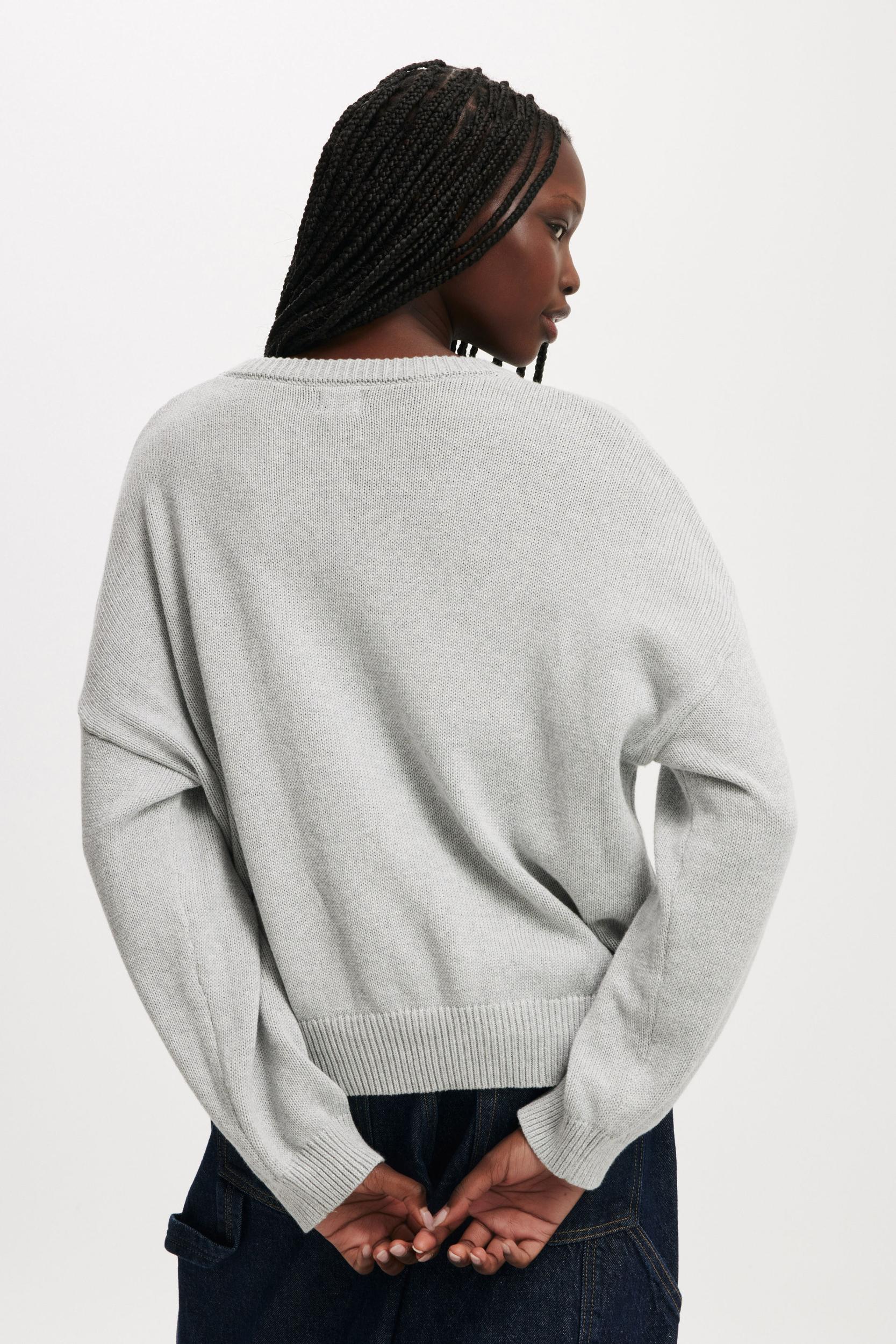 Cotton Crew Neck Pullover Product Image