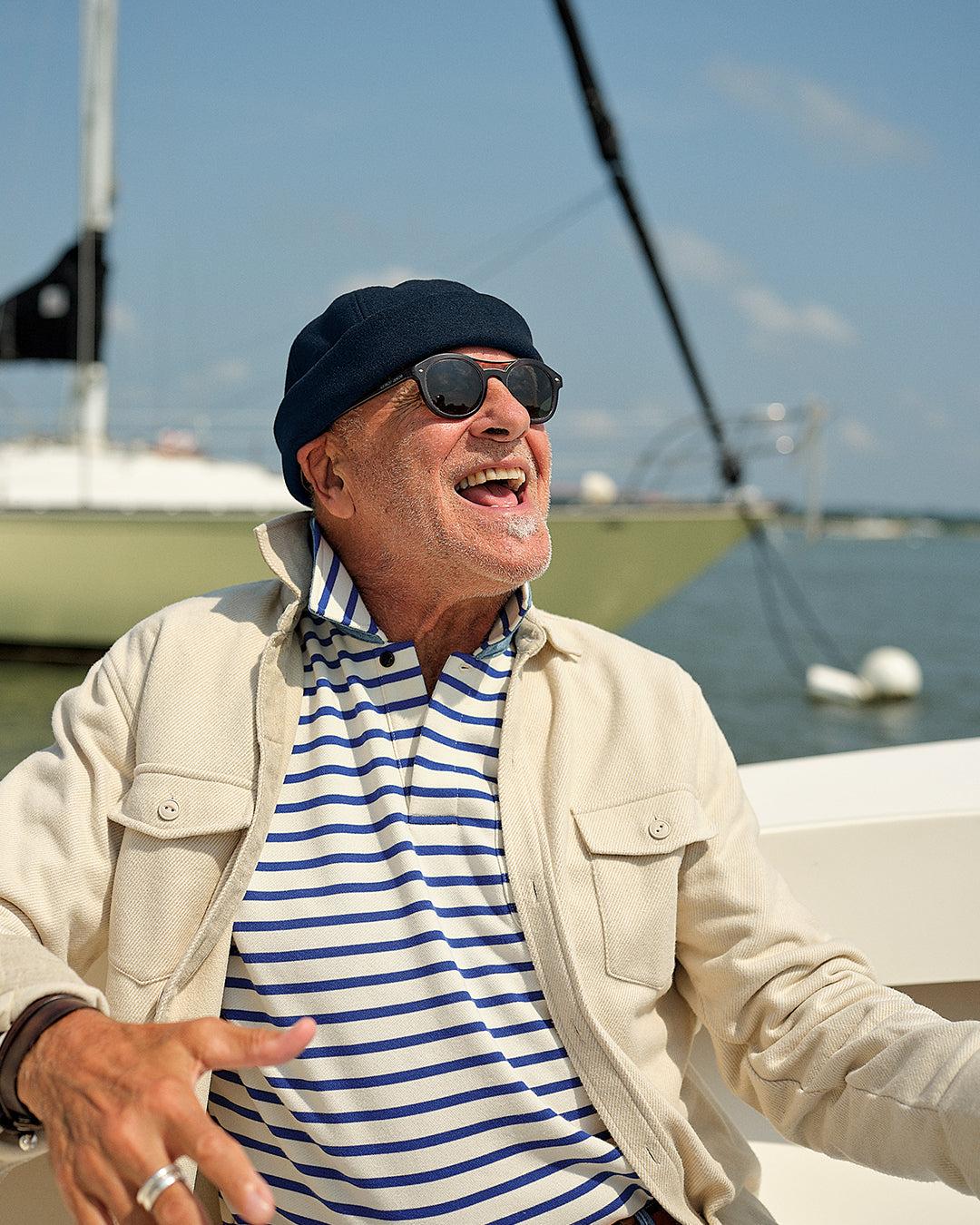 Fleece Overshirt in Sand Product Image