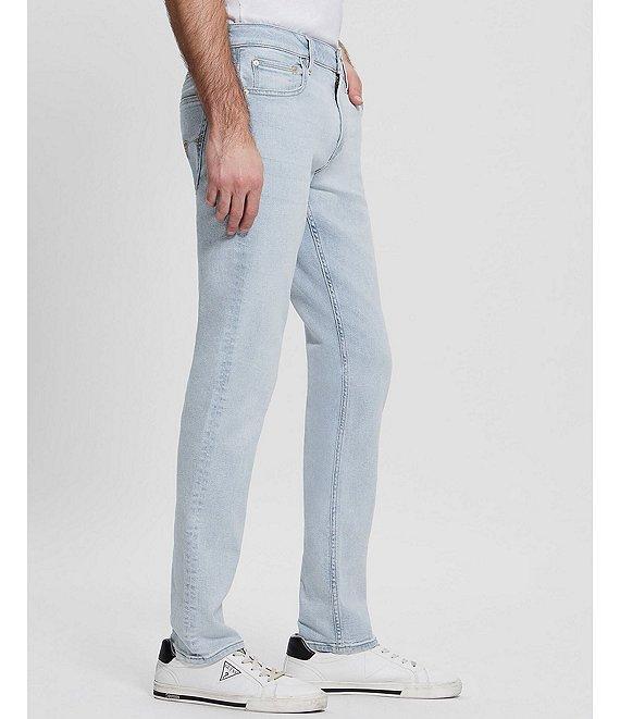 Guess Slim Fit Tapered Leg Jeans Product Image