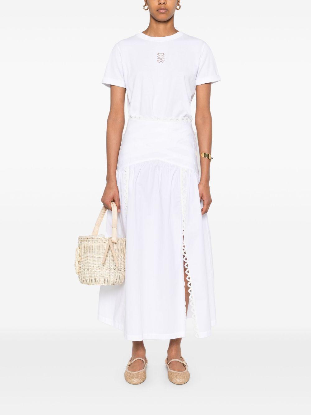 poplin midi skirt Product Image