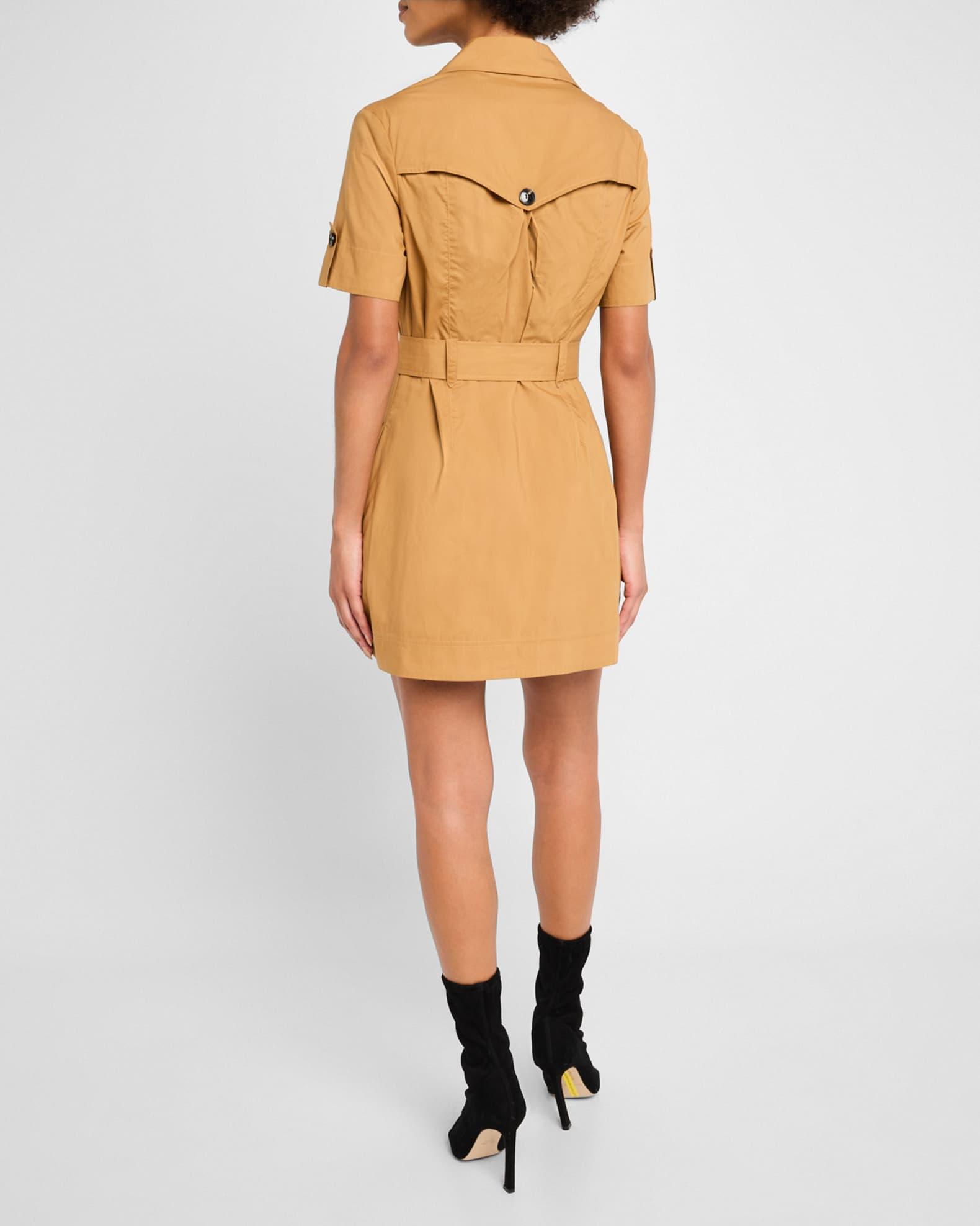 Colleen Button-Front Safari Shirtdress Product Image