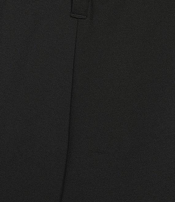 Eileen Fisher Petite Ponte Wide Leg Full Length Trouser Pants Product Image