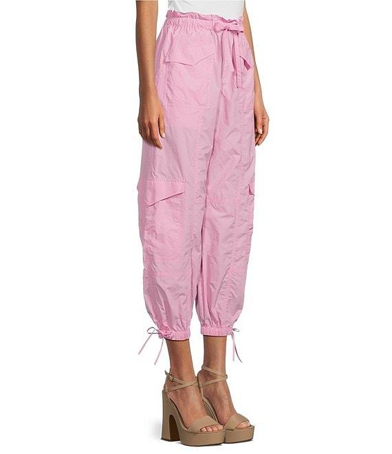 Gianni Bini Natasha Nylon Parachute Pull-On Pants Product Image
