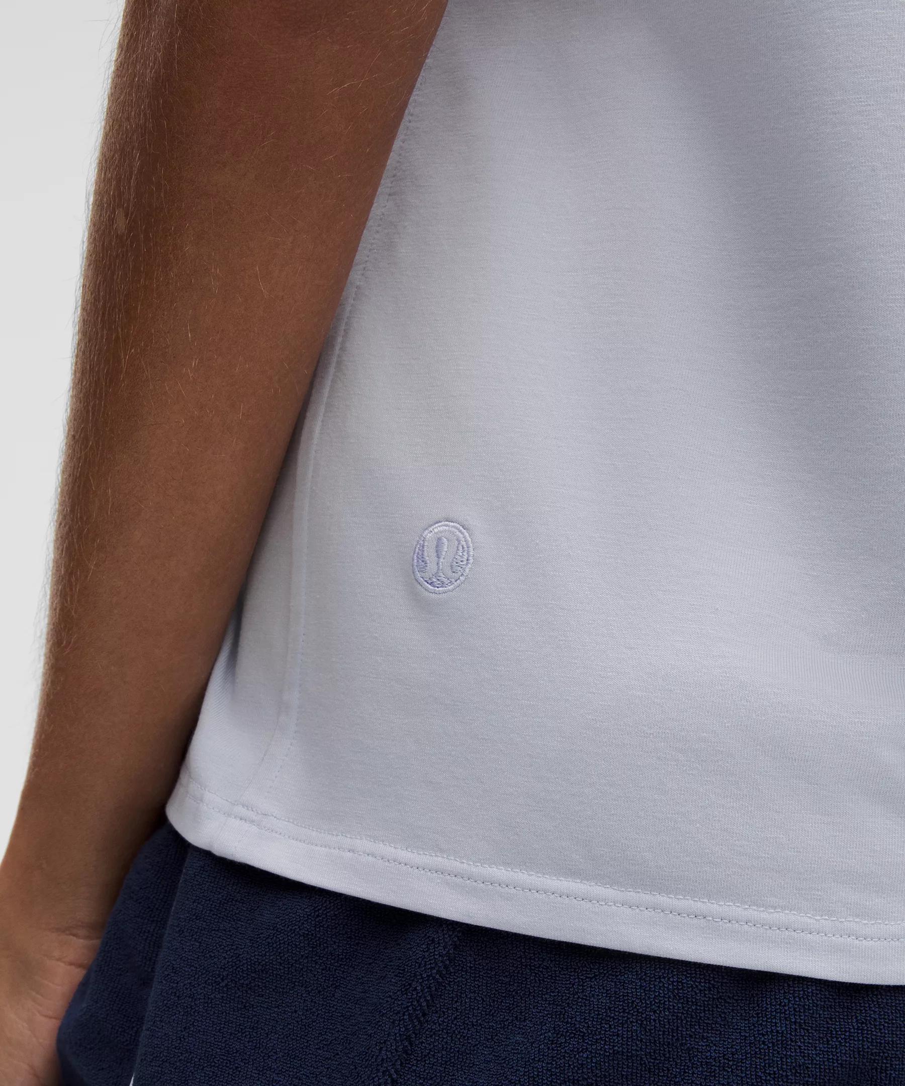 Organic Cotton Straight-Hem Crewneck T-Shirt Product Image