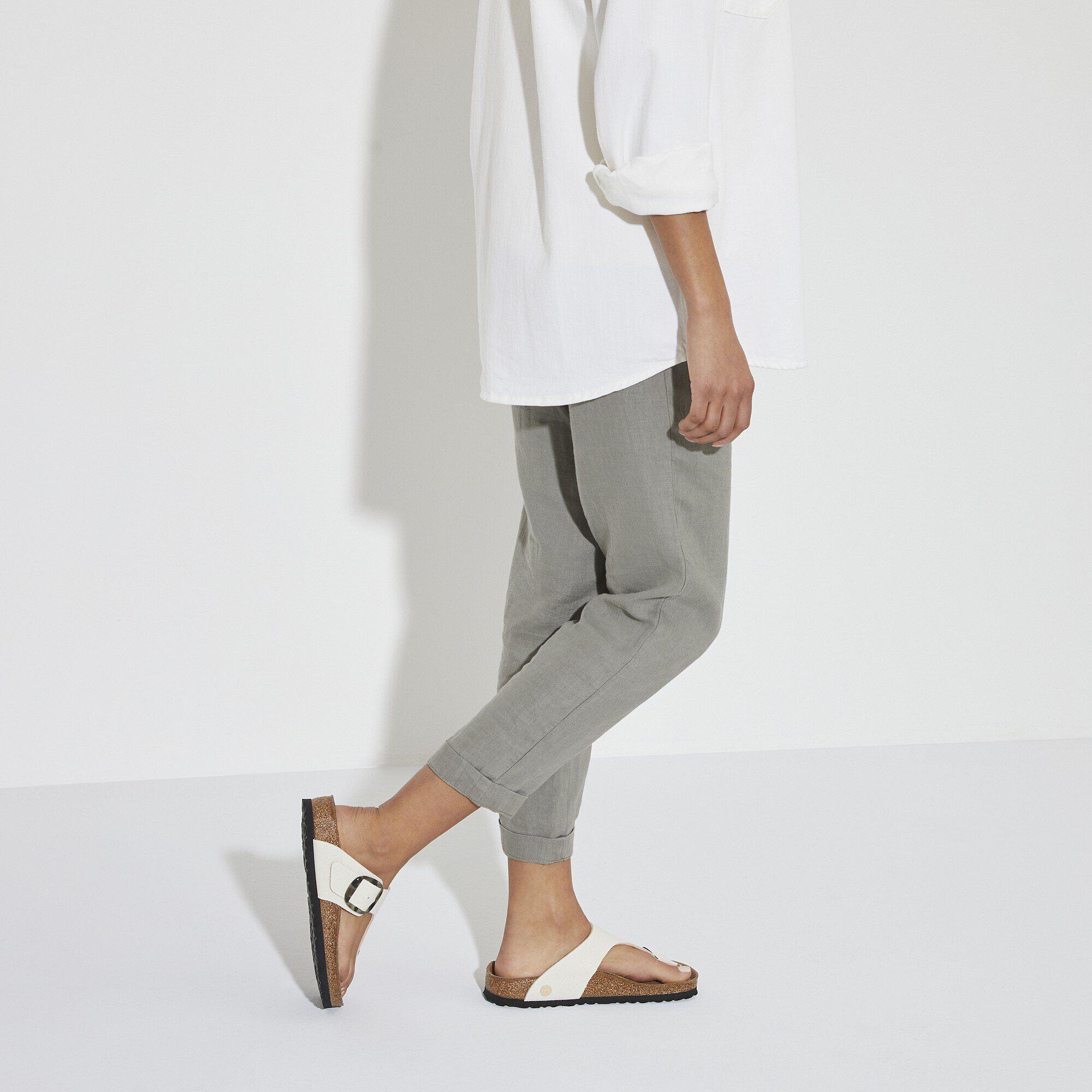 Gizeh Vegan Big Buckle Textile Faded Khaki Product Image