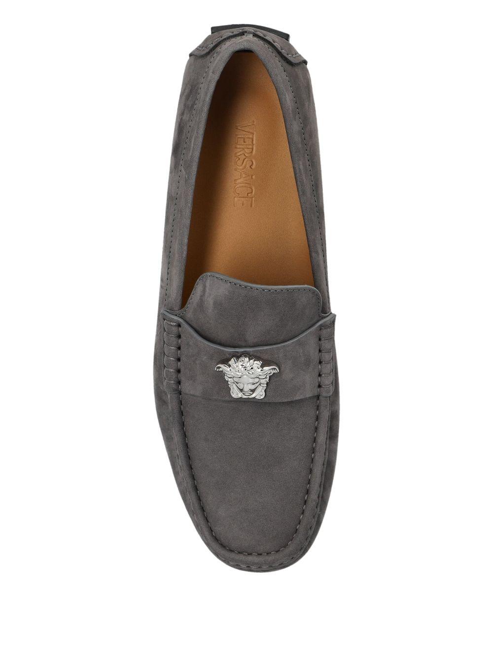 La Medusa-embellished loafers Product Image