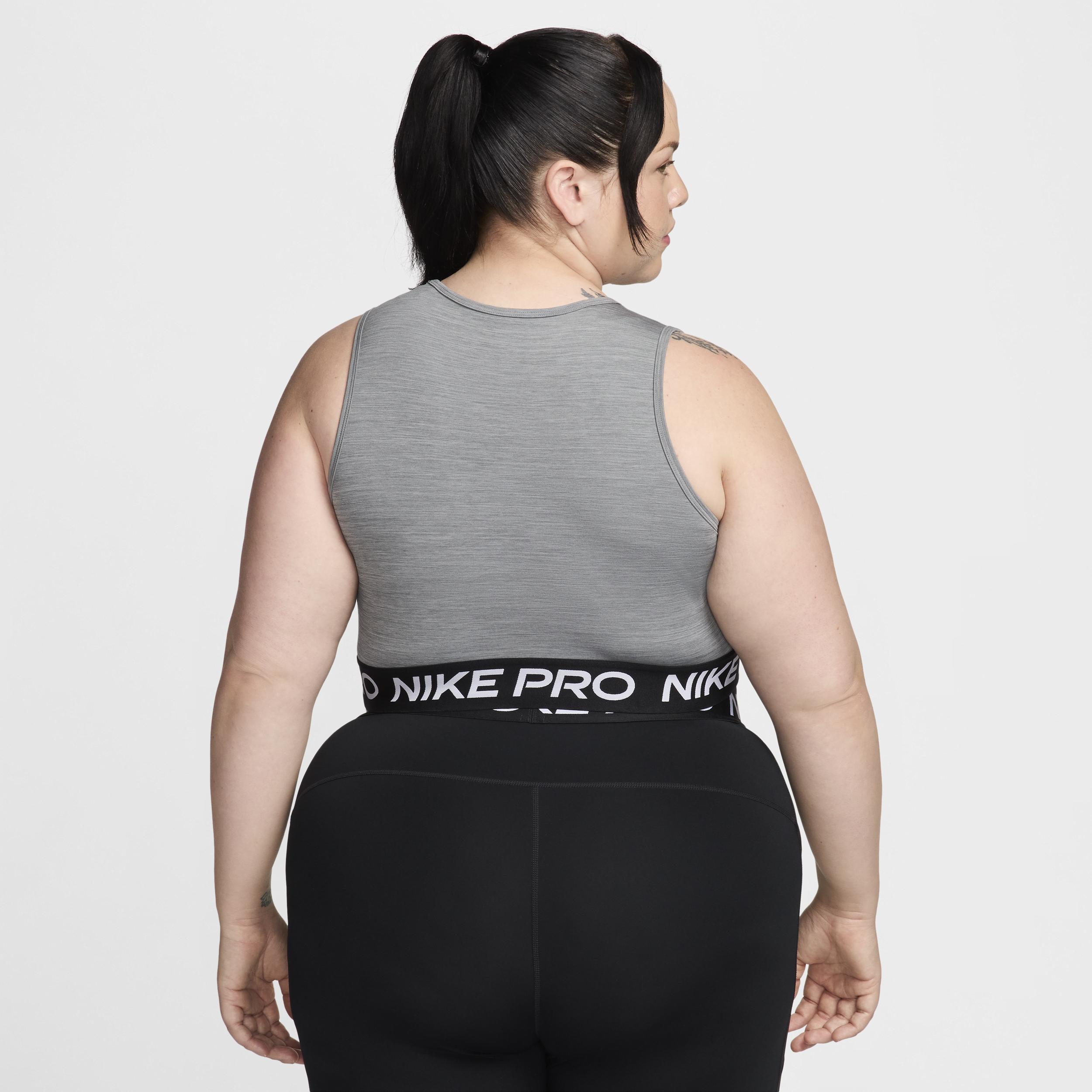 Women's Nike Pro Dri-FIT Cropped Tank Top (Plus Size) Product Image