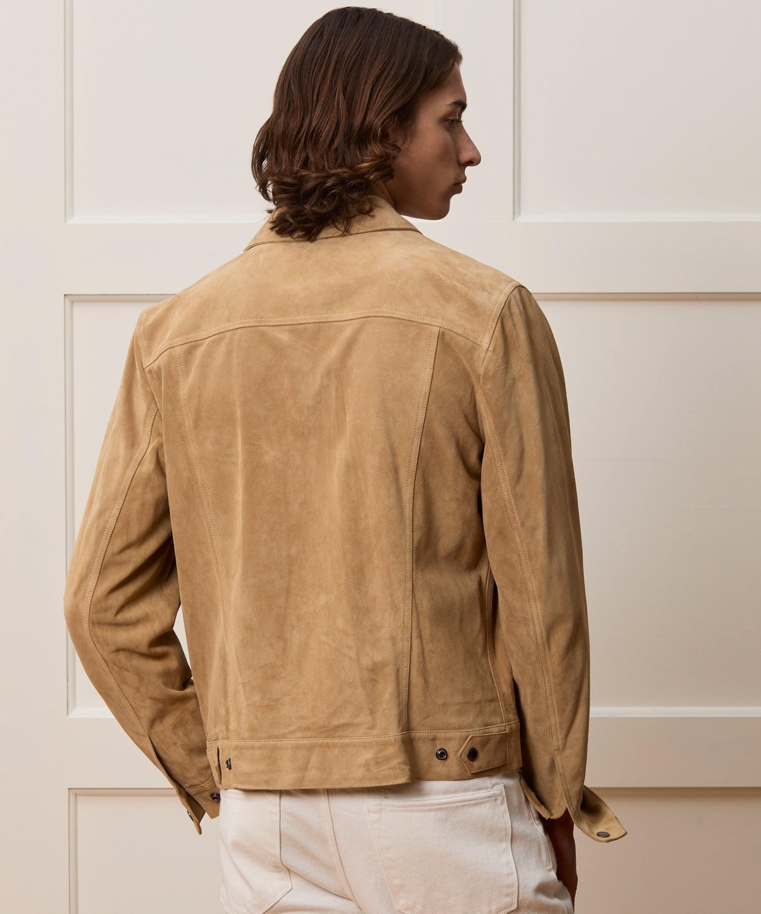 Italian Suede Dylan Jacket Product Image