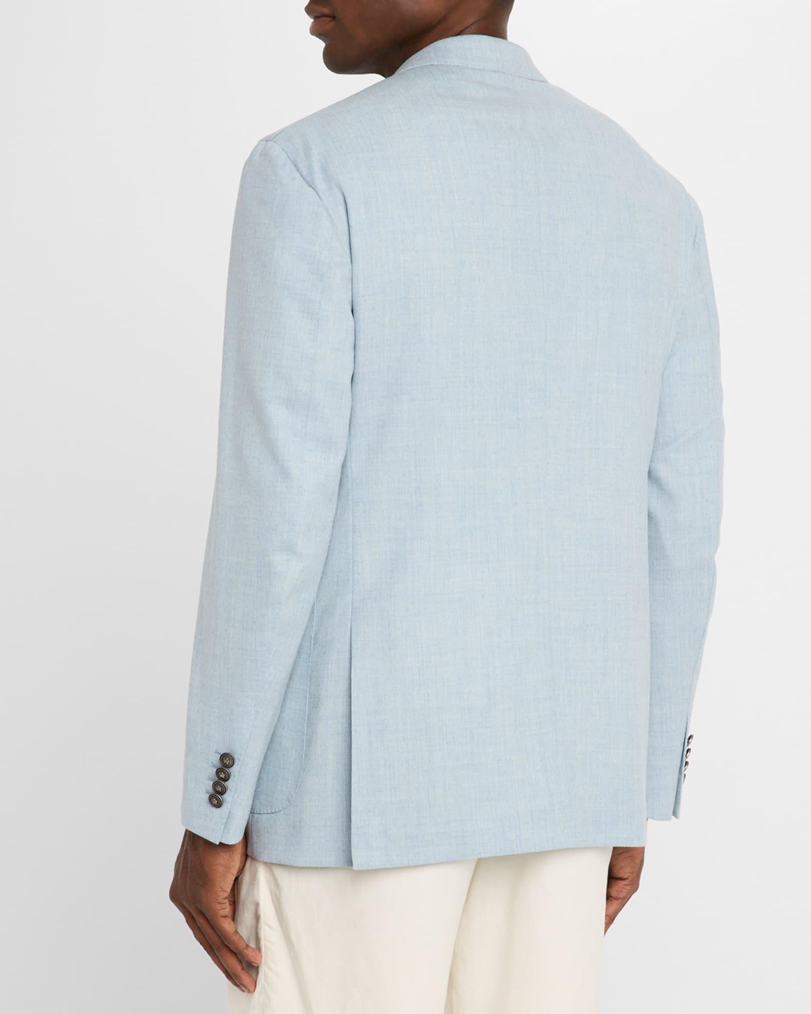 Men's Wool Flannel Single-Breasted Sport Coat Product Image