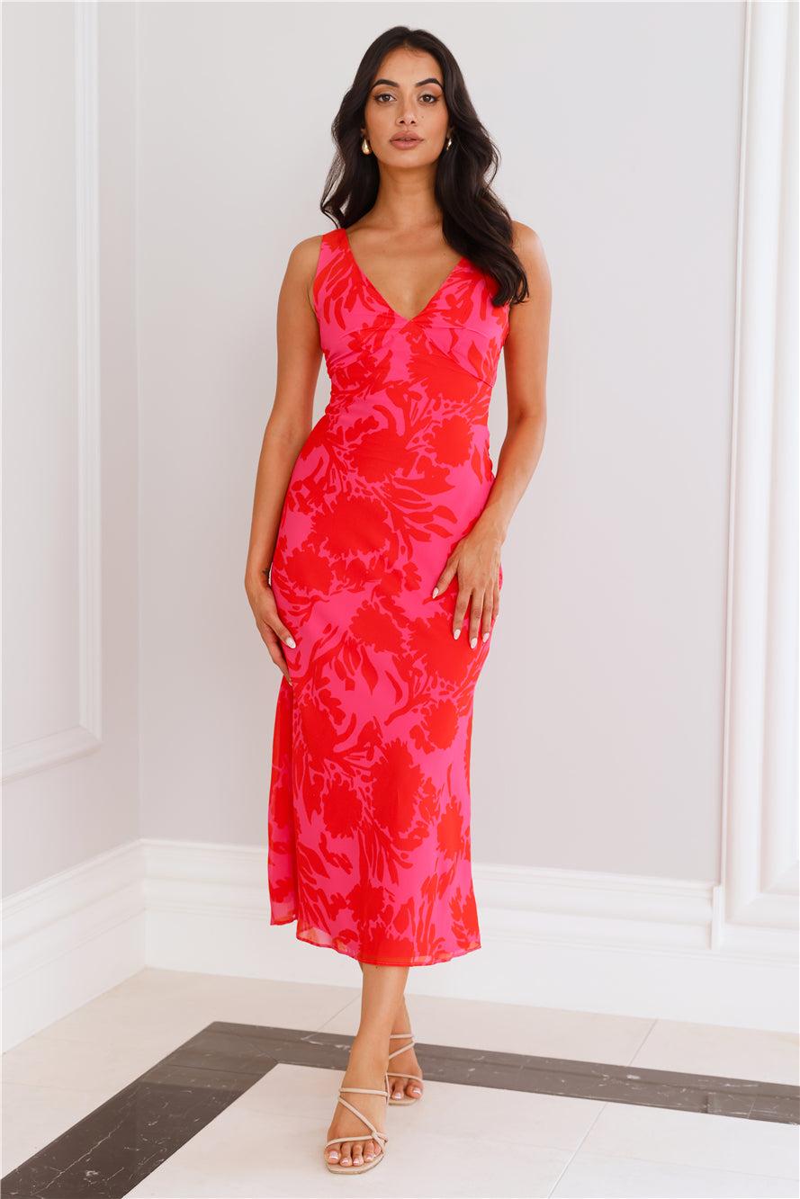 Picture Of Me Maxi Dress Pink Product Image