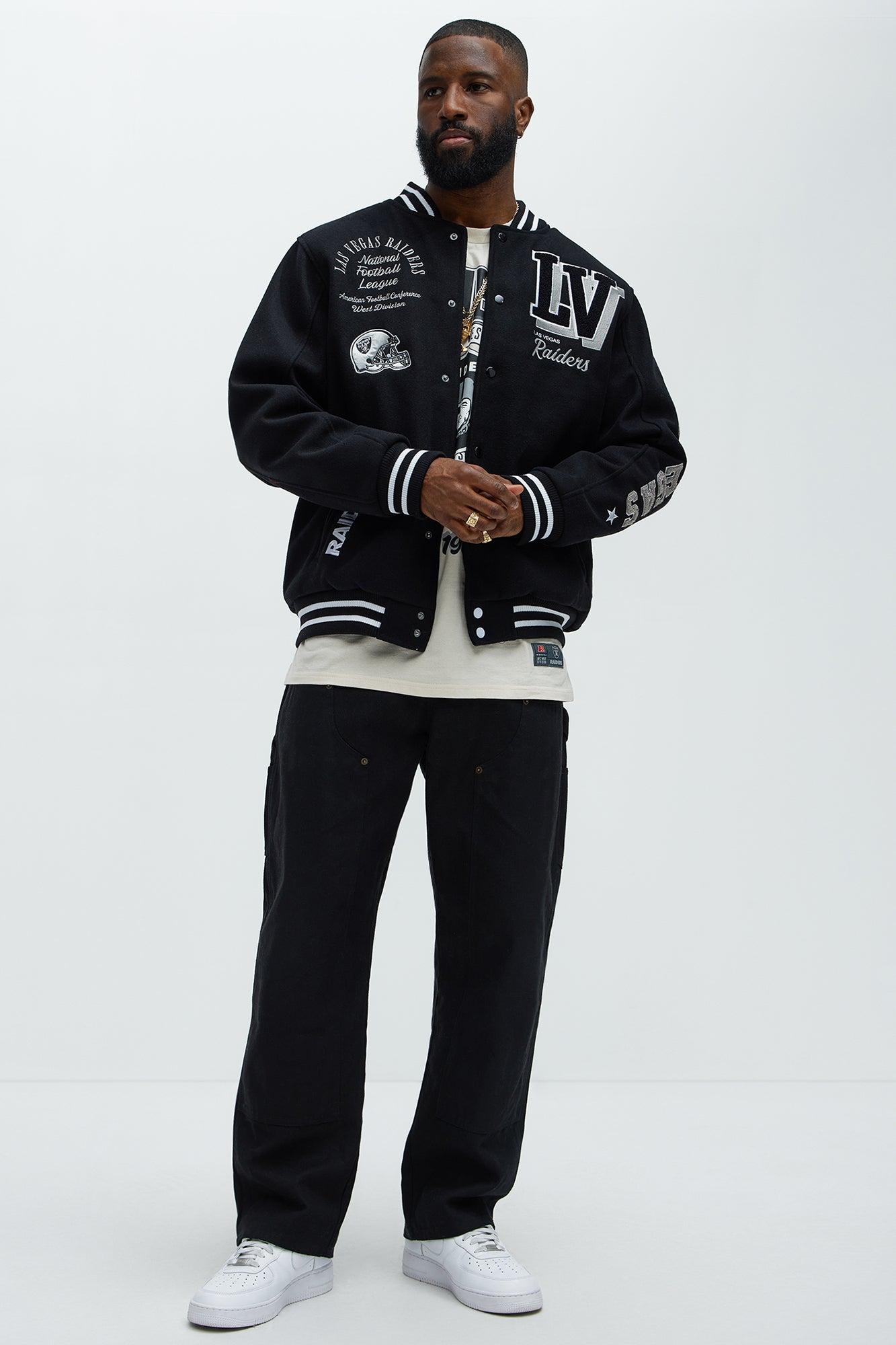 Raiders Touchdown Jacket - Black Product Image