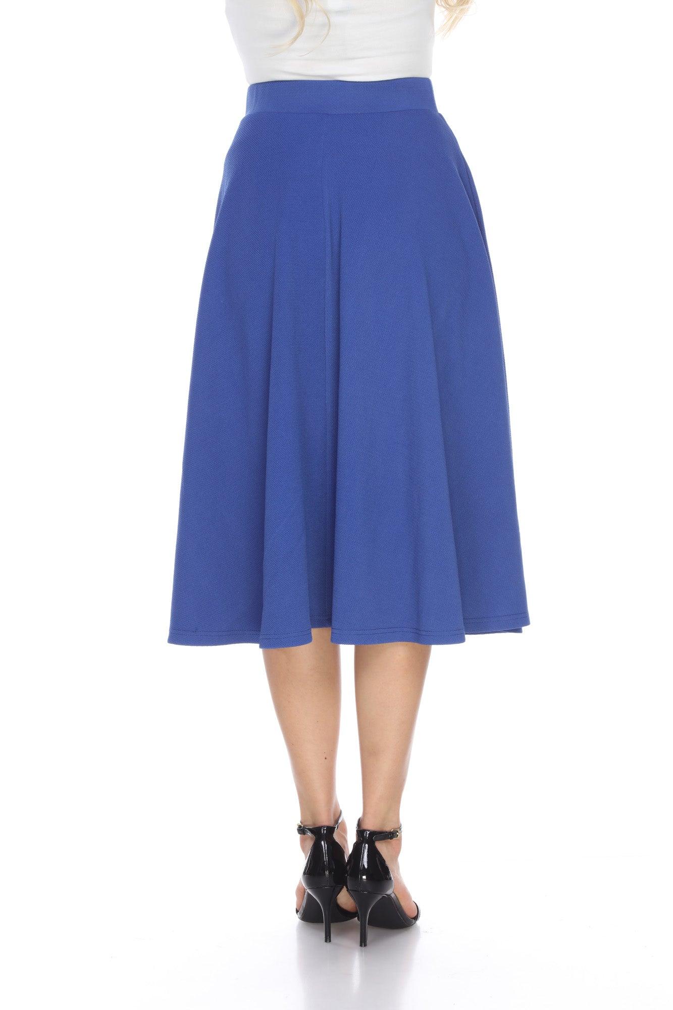 Tasmin Flare Midi Skirts Product Image