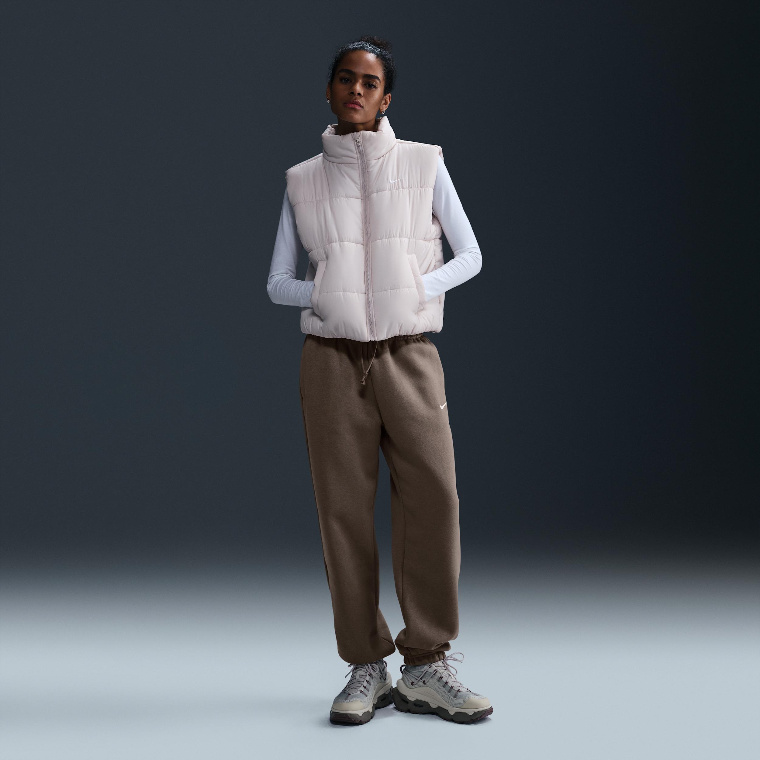 Womens Nike Sportswear Phoenix Fleece High-Waisted Oversized Sweatpants | FZ5996-233 Product Image