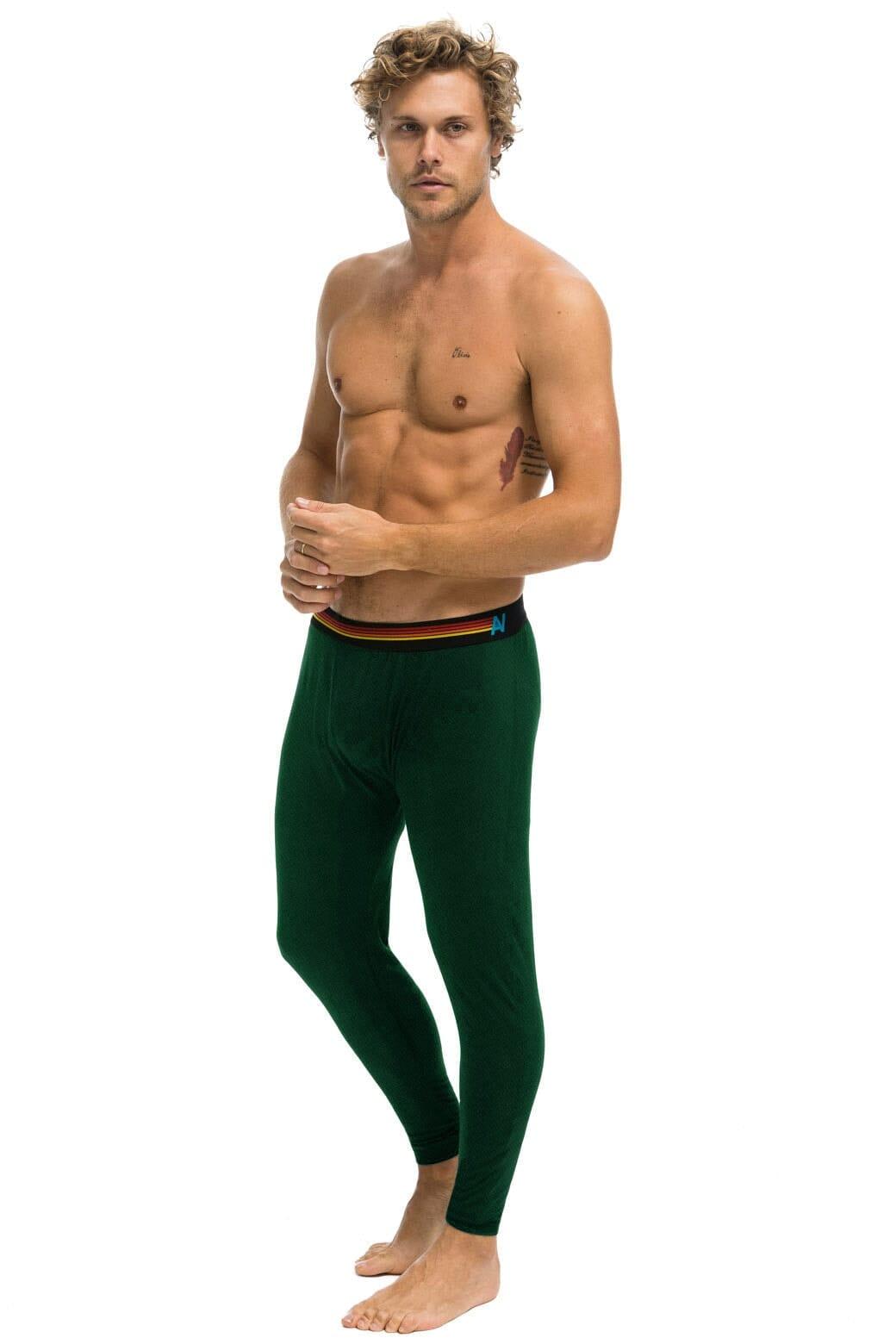 THERMAL BASE LAYER BOTTOM - FOREST Male Product Image