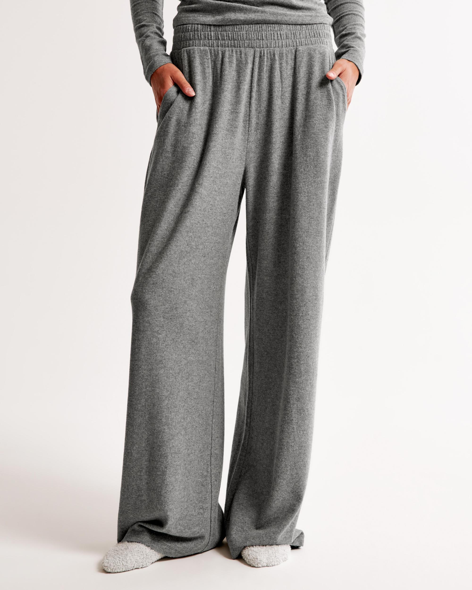 Cozy Lounge Knit Wide Leg Sweatpant Product Image