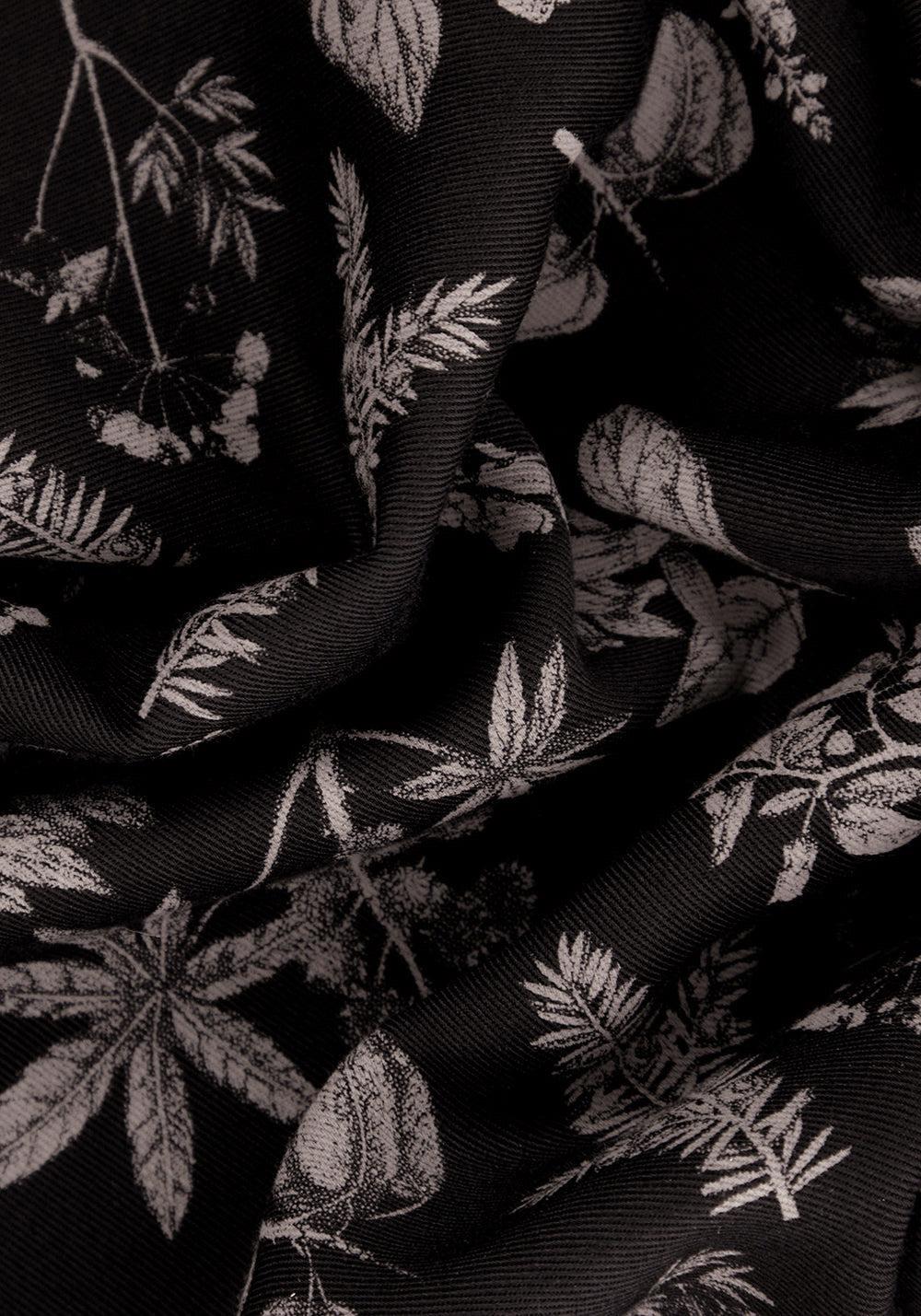 POISONOUS PLANT SPLIT MIDI SKIRT Product Image