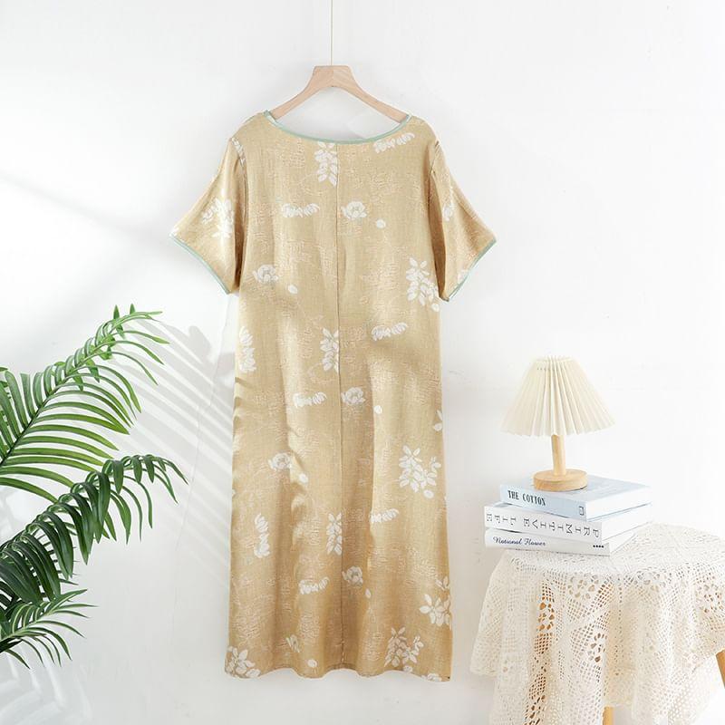 Floral Pajama Dress Product Image