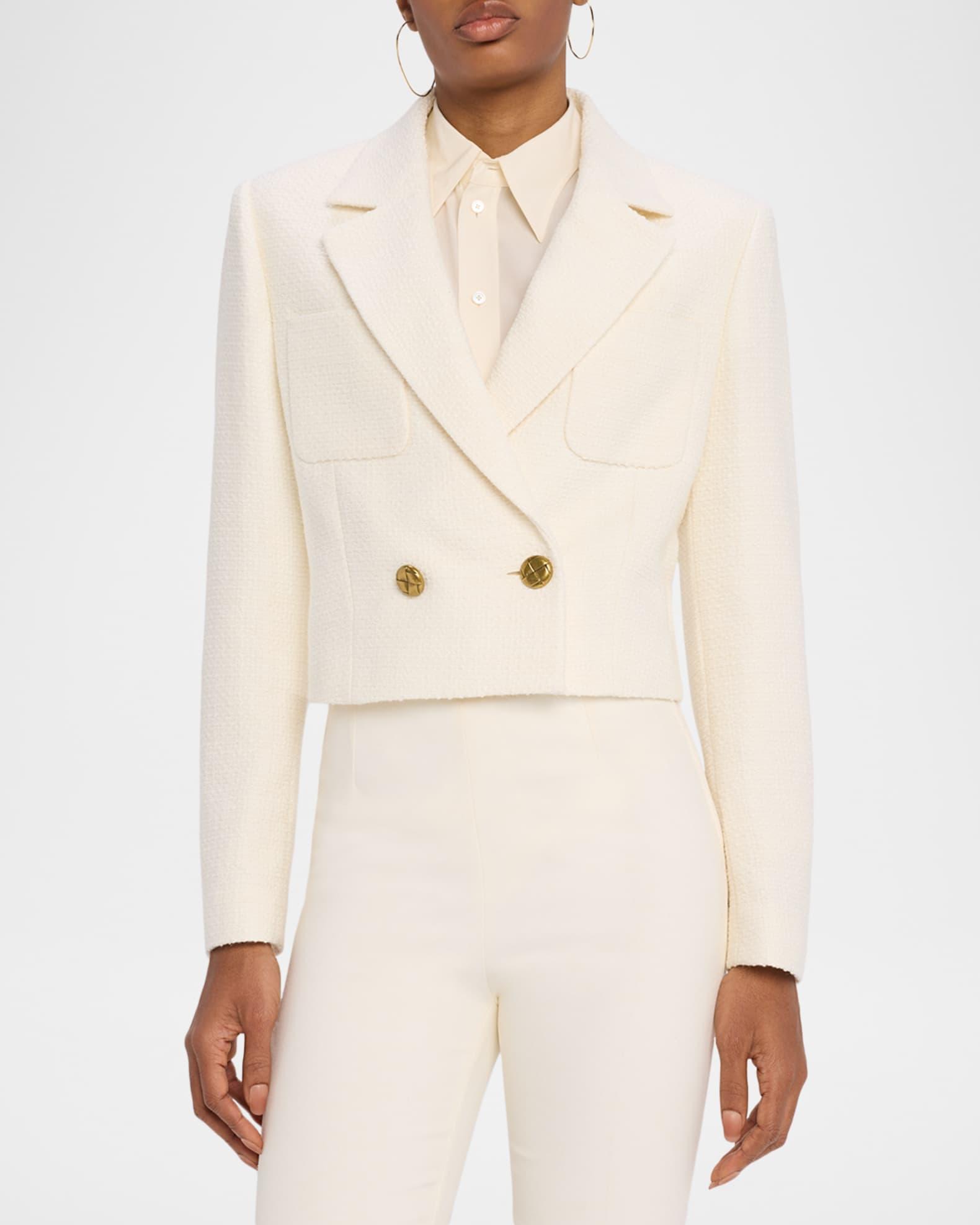 Mia Double-Breasted Crop Jacket Product Image