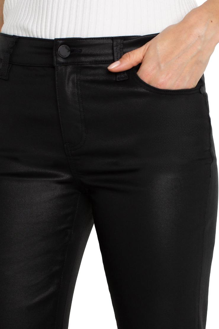 Hannah Coated Crop Flare Pant Product Image