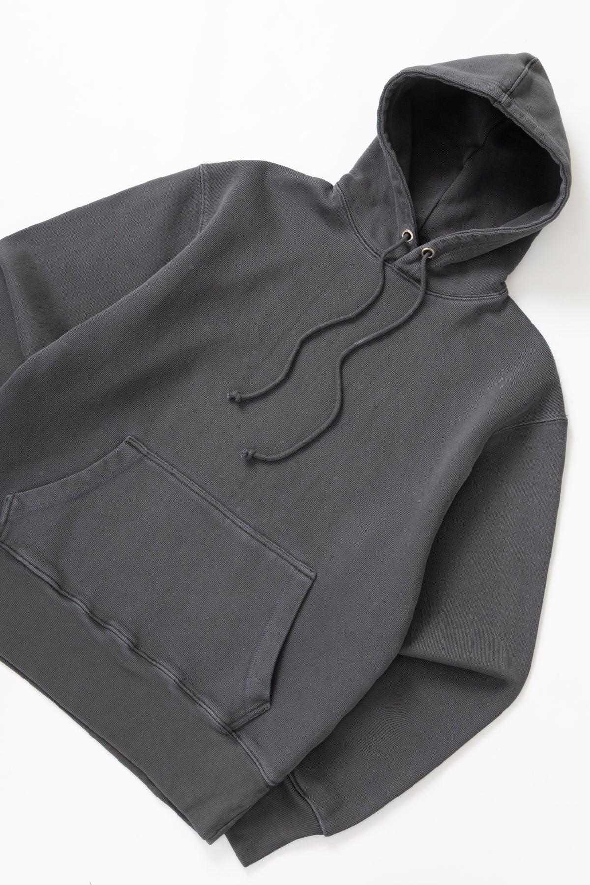Power Goods - Loopback Hoodie - Washed Black Product Image
