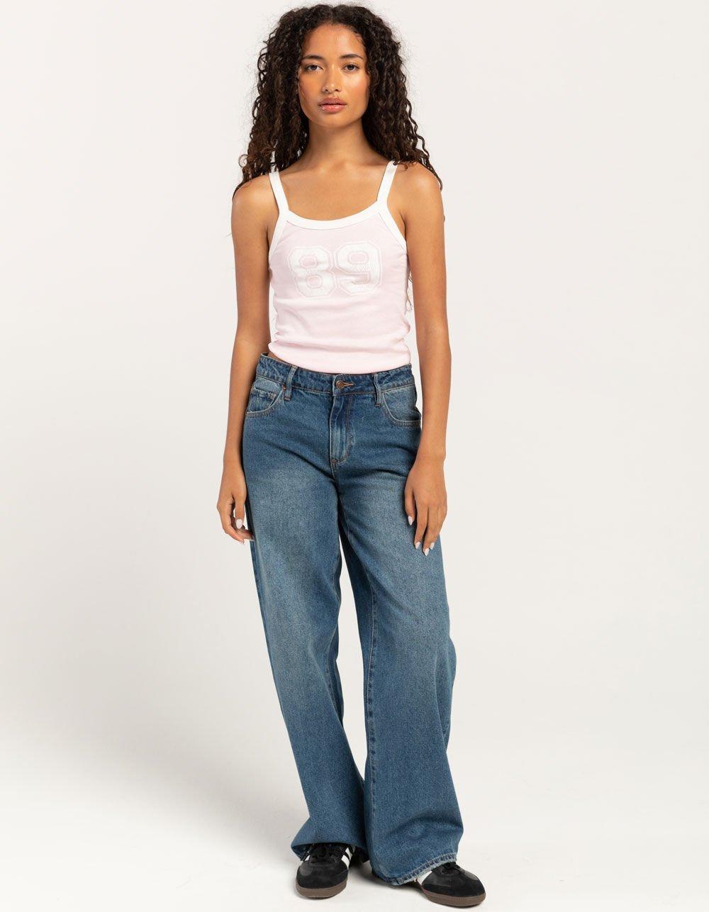 RSQ Womens 89 Tank Top - PINK Product Image