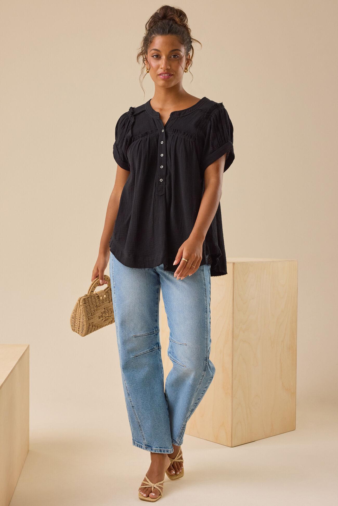 Kaylee Babydoll Top Product Image