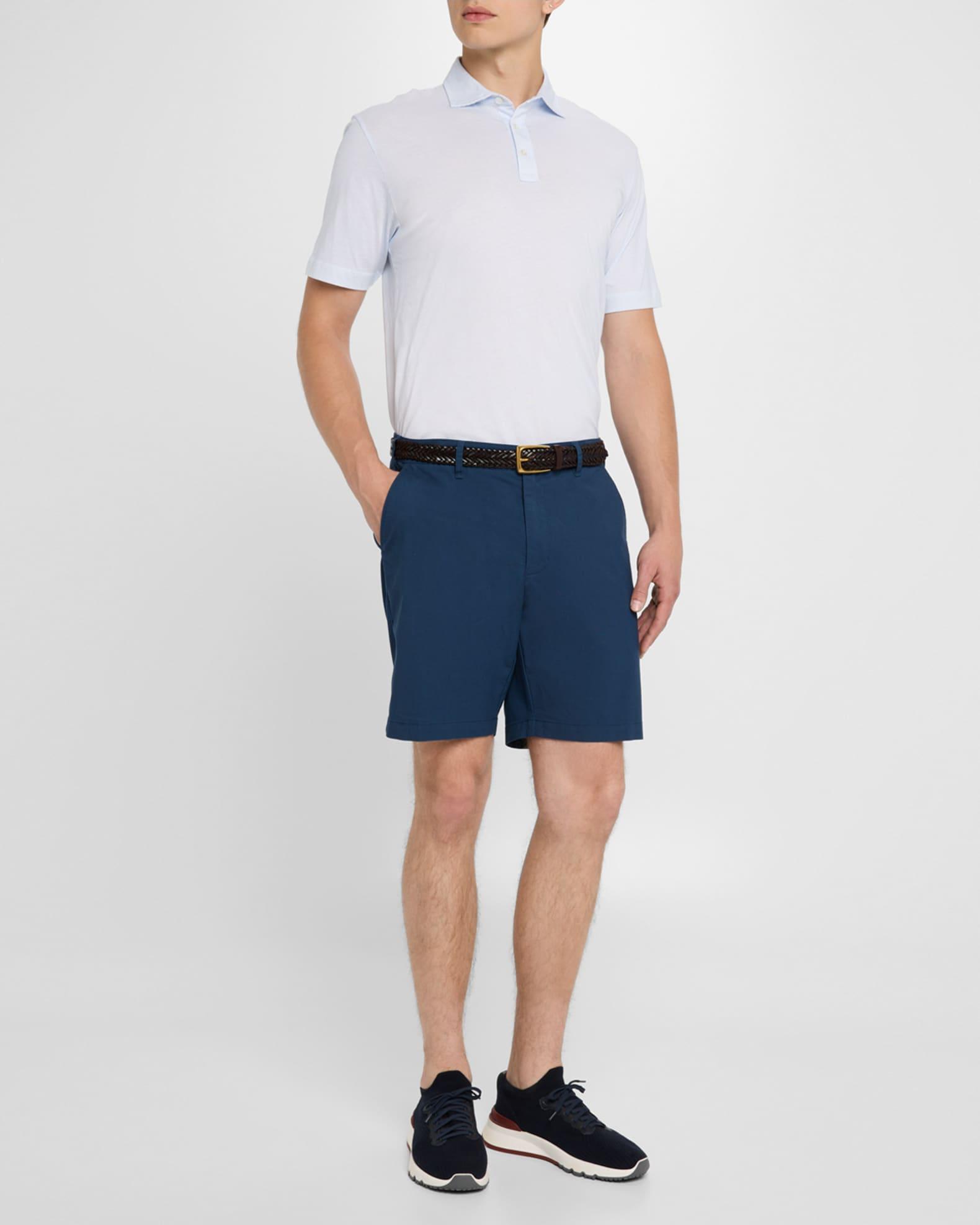 Men's Crown Comfort Polka Dot Polo Shirt Product Image