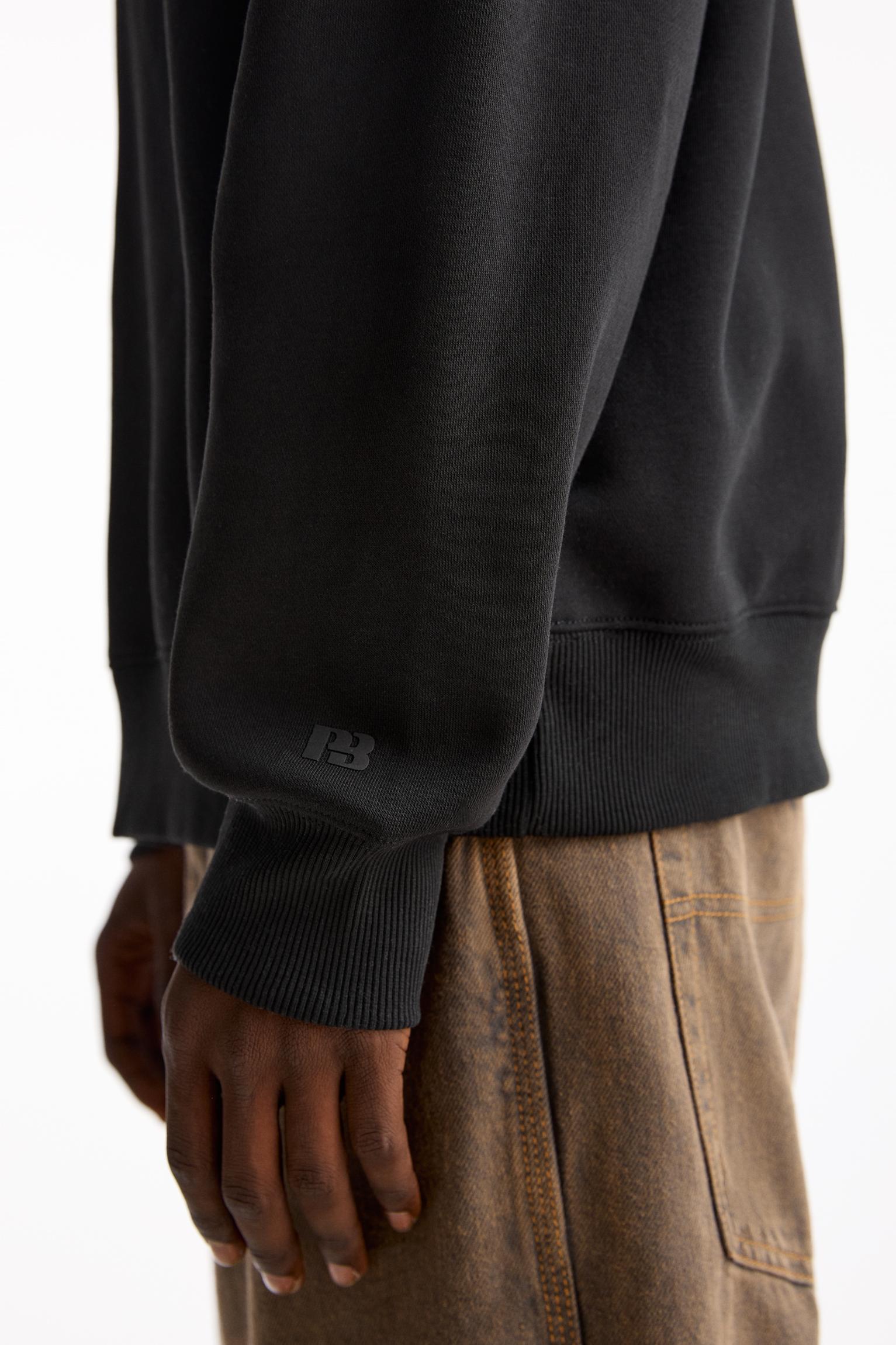 Basic crew neck sweatshirt Product Image