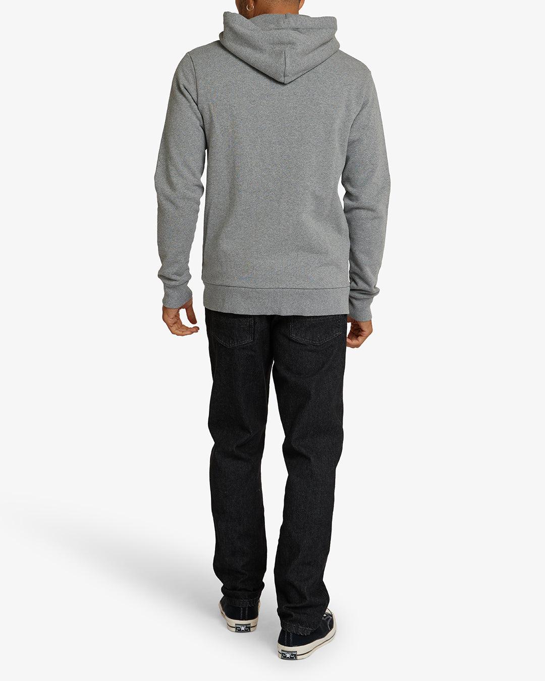 Circle Logo Hoodie - Grey Marle Product Image