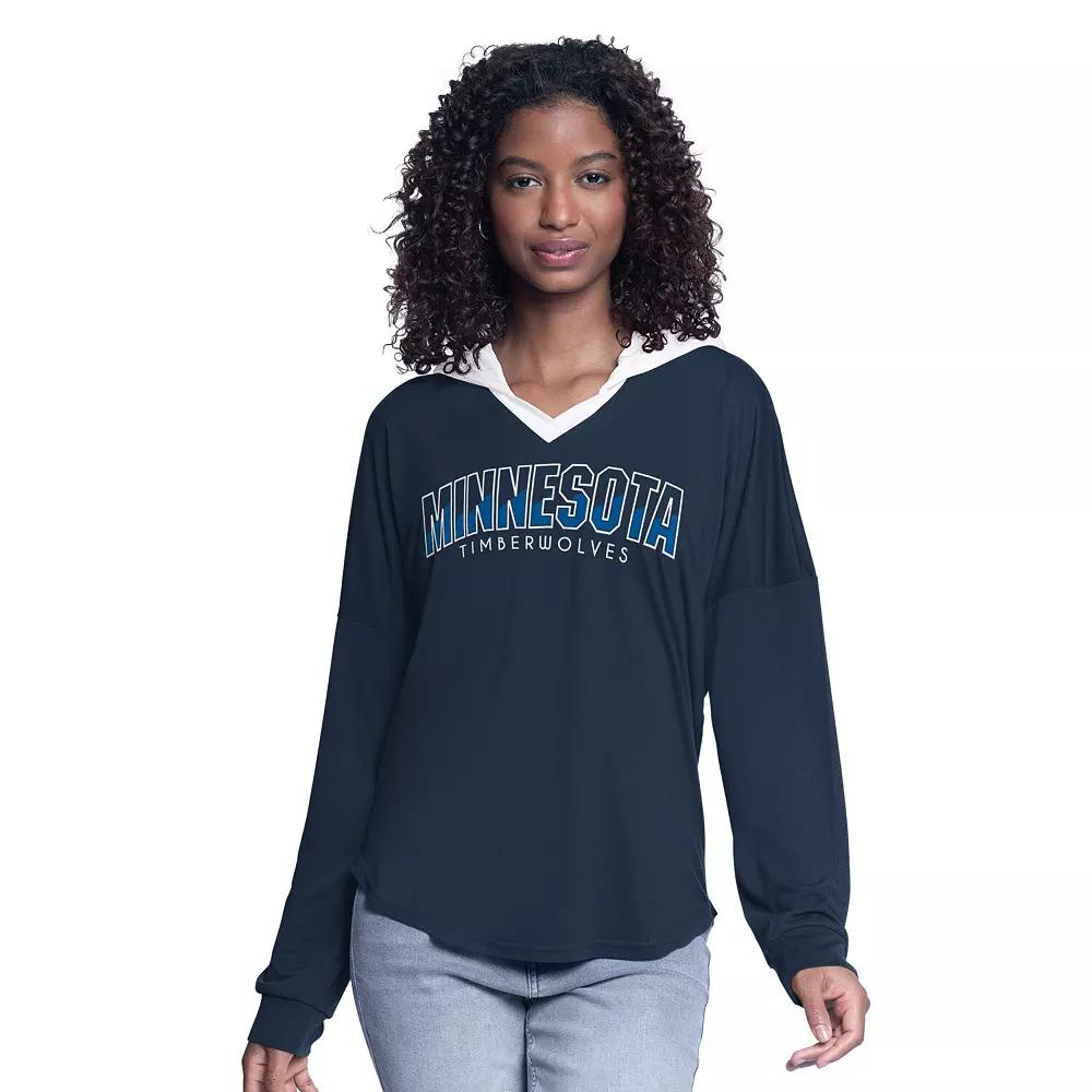 Women's G-III 4Her by Carl Banks Blue Orlando Magic Bench Player Over Product Image