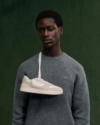 Men's T-Clip Set Leather Sneakers Product Image