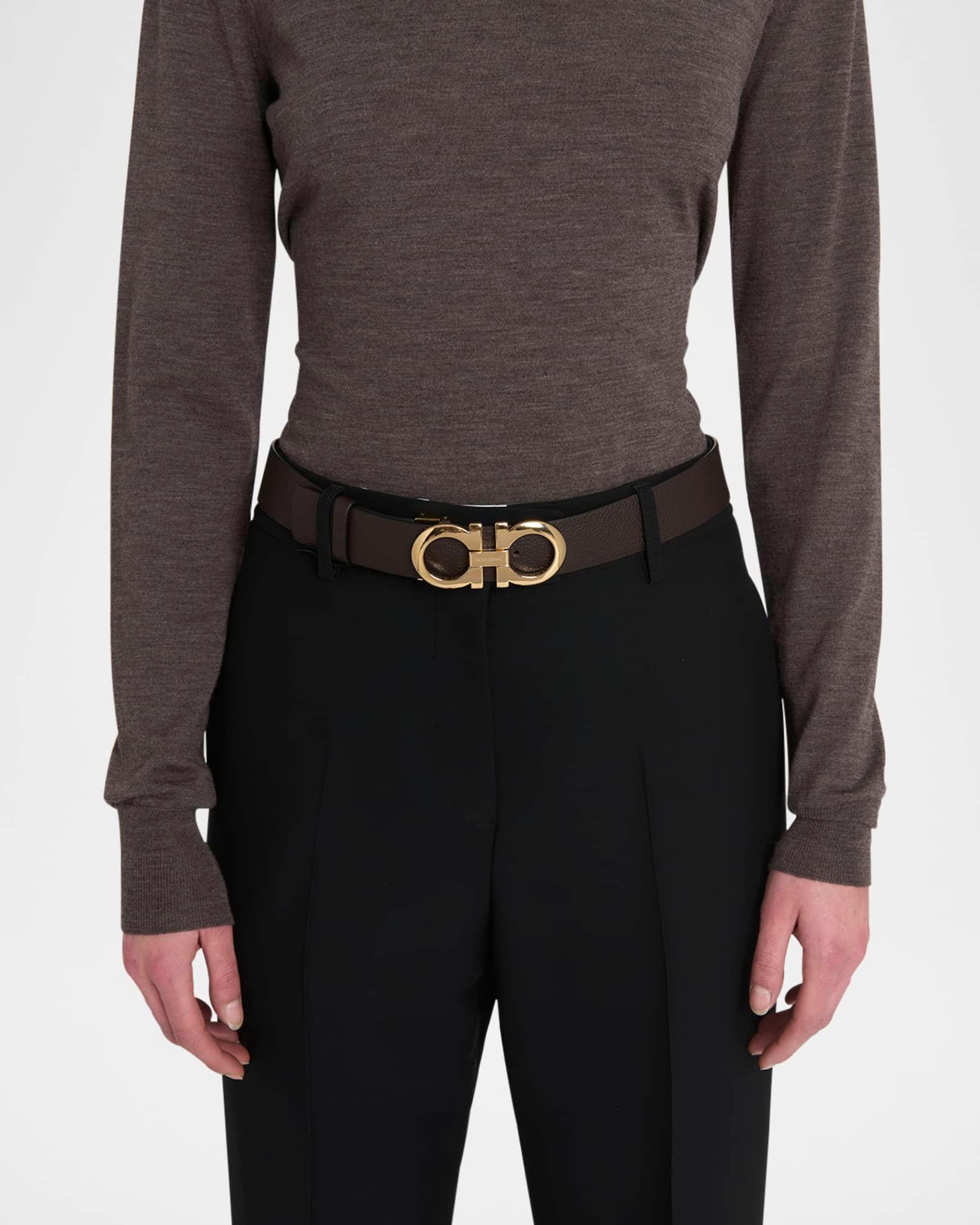 Donna Reversible Calf Leather Belt Product Image