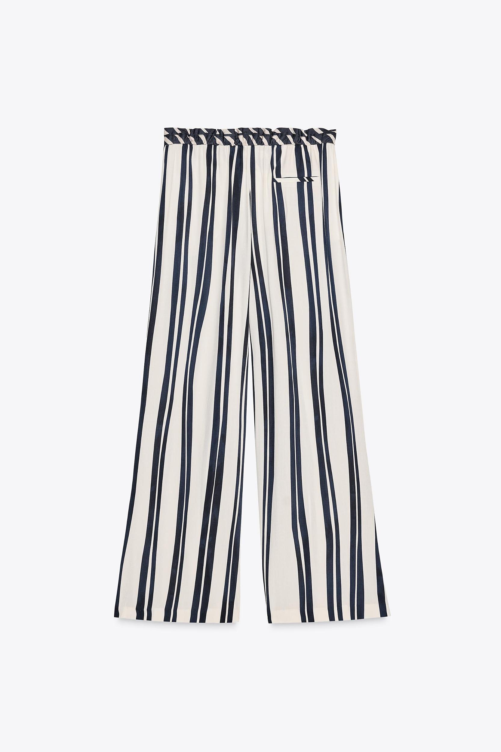 STRIPED PANTS ZW COLLECTION Product Image