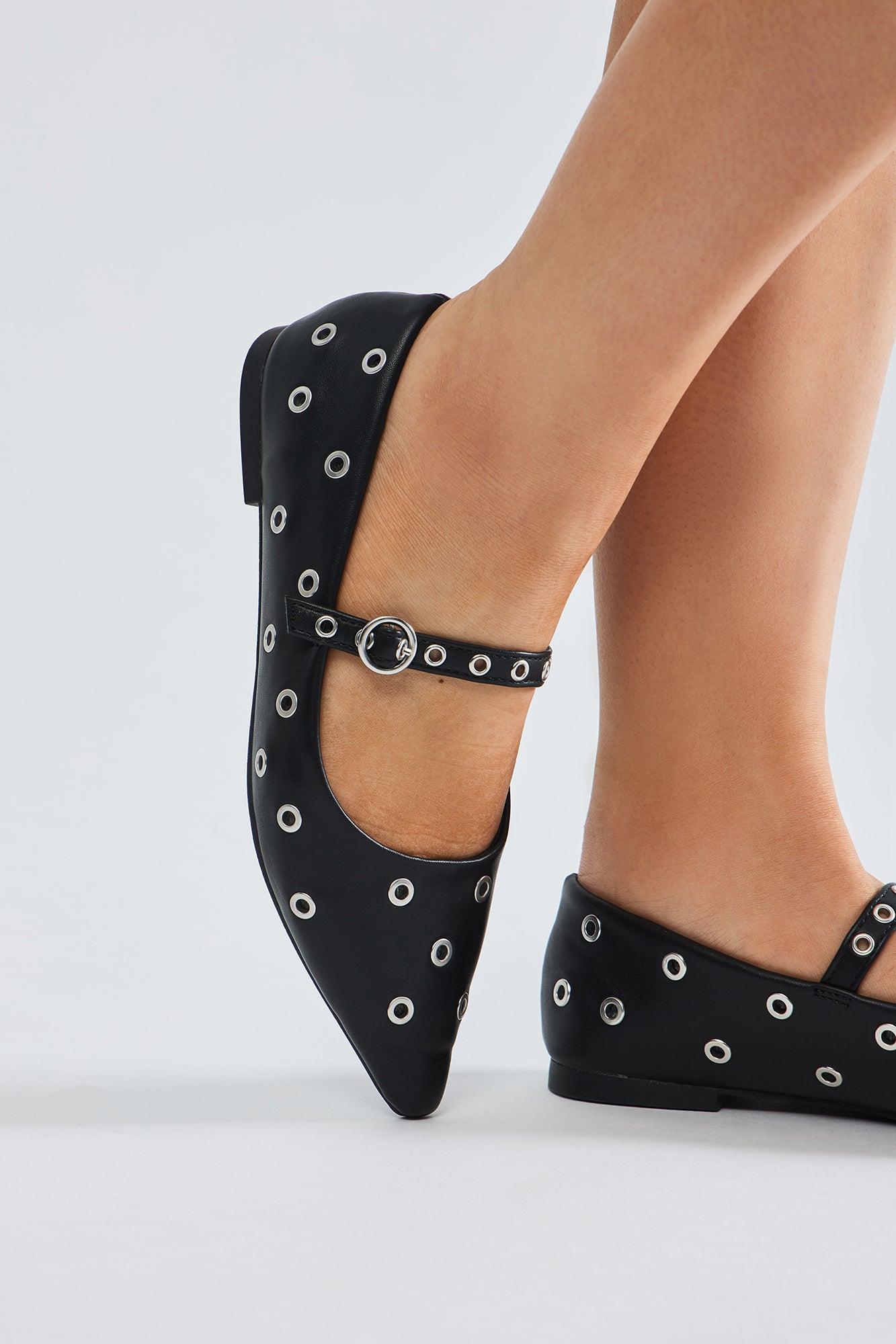 New To You Flats - Black Product Image