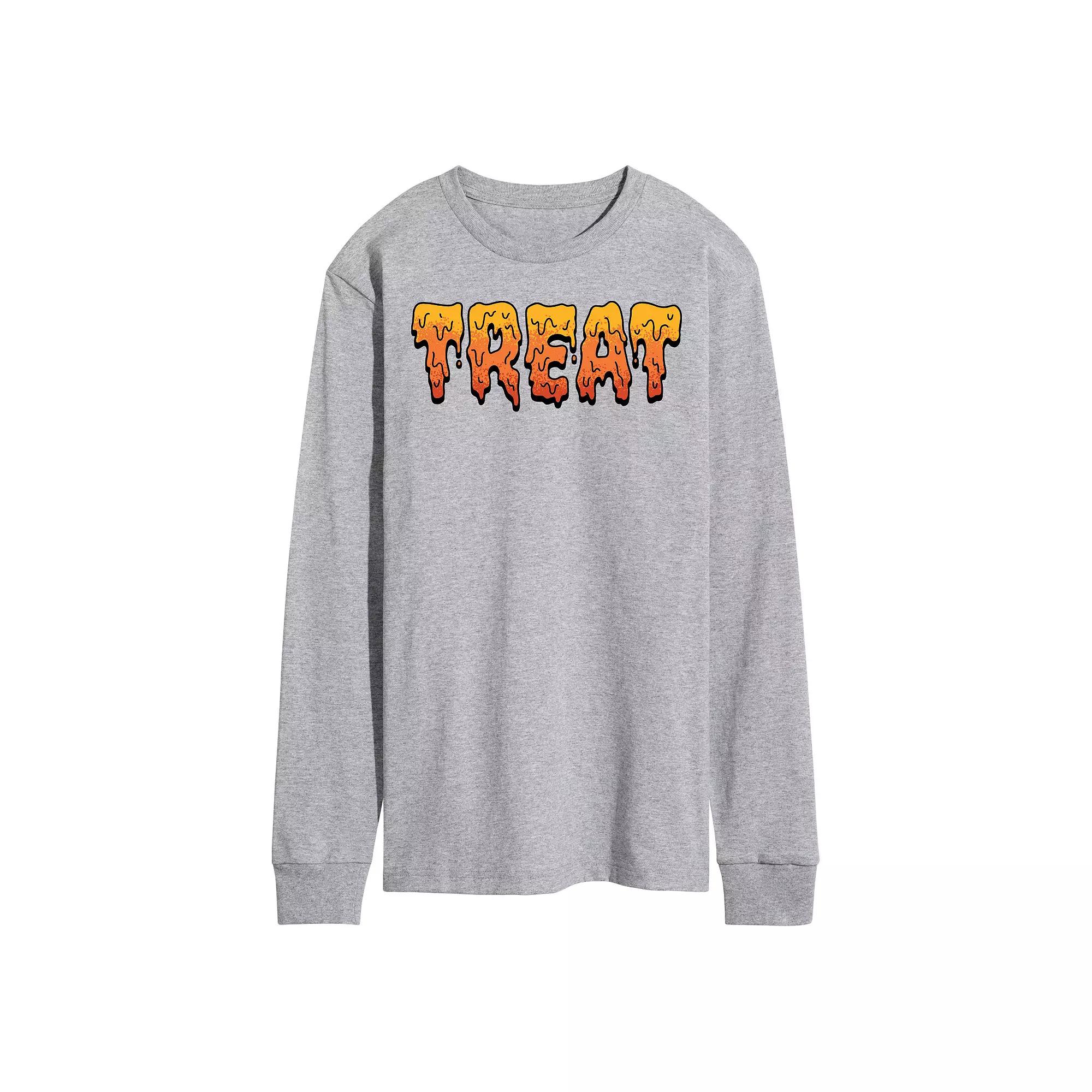Men's Treat Long Sleeve Graphic Tee,  Product Image