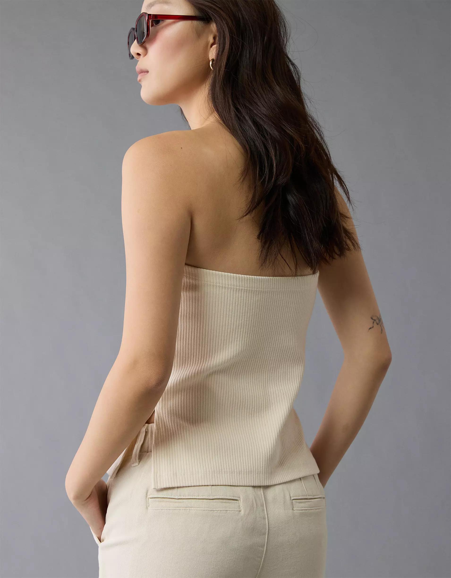 AE Main Squeeze Side Slit Tube Top Product Image