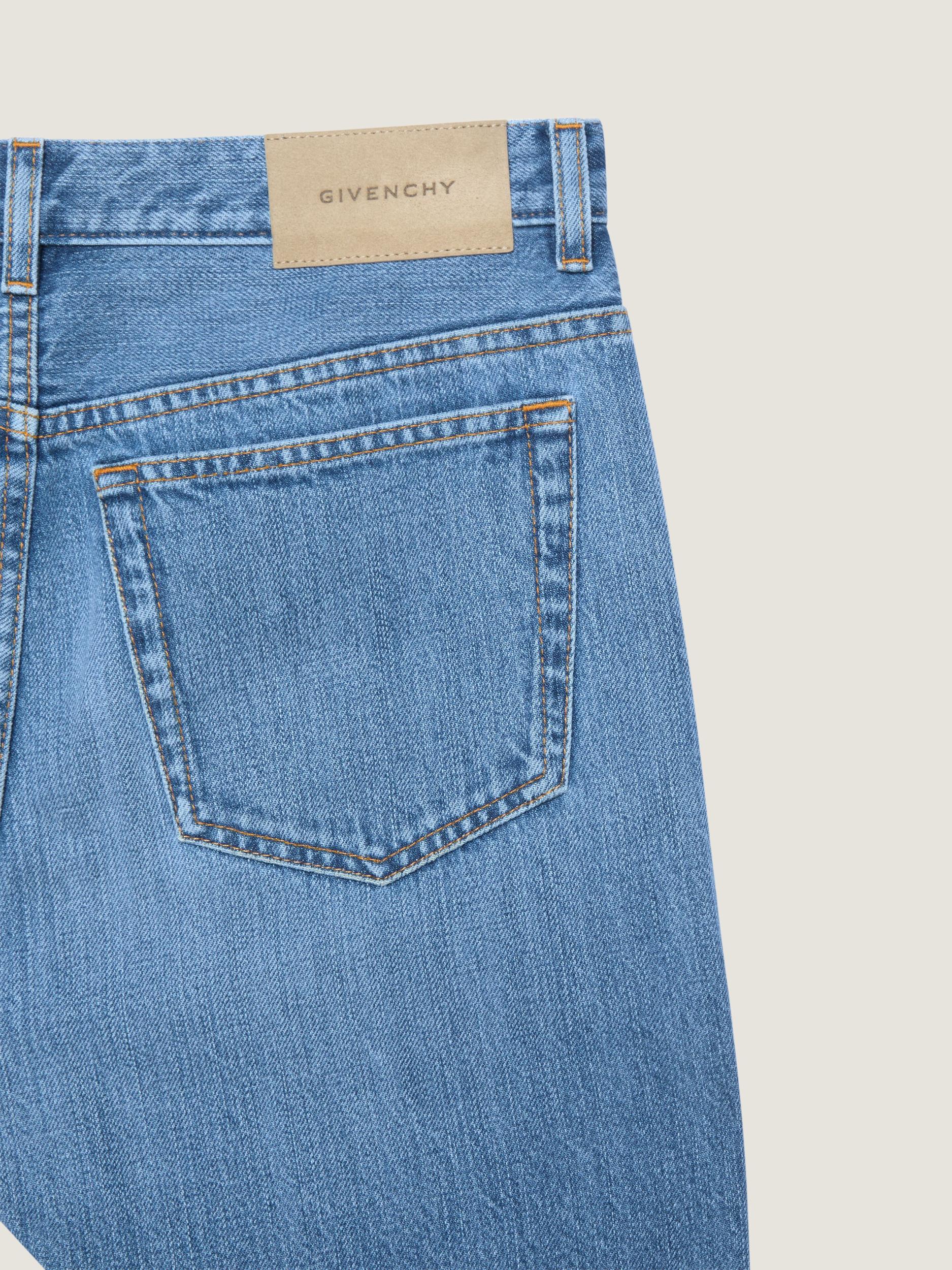 Straight washed jeans Product Image