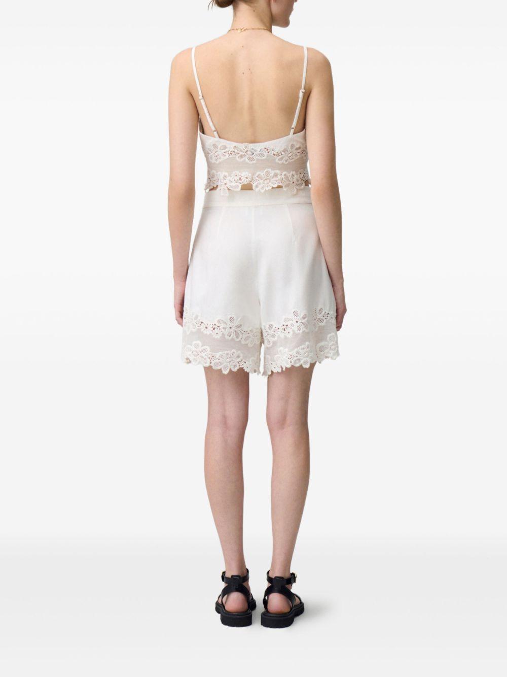 lace-trim shorts Product Image